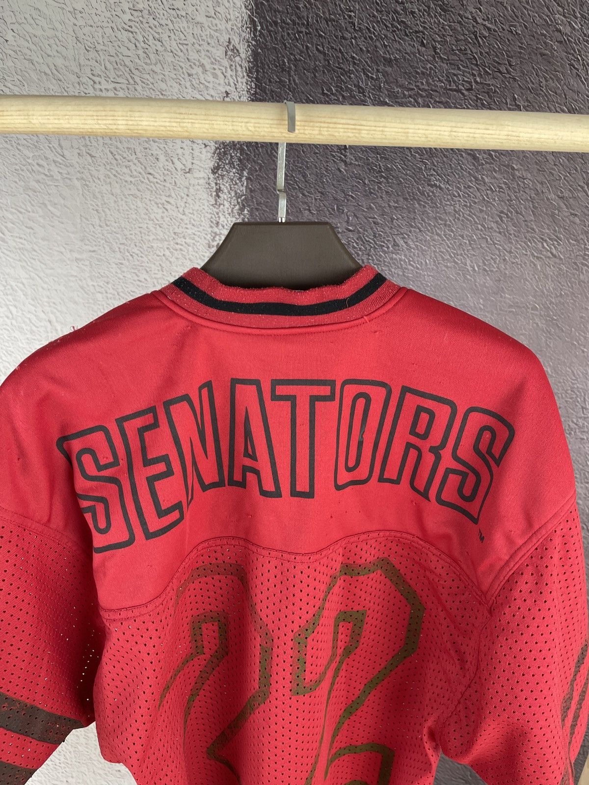 NHL Campri NHL Ottawa Senators vintage 1991 #22 jersey shirt Size US L / EU 52-54 / 3 - 12 Thumbnail