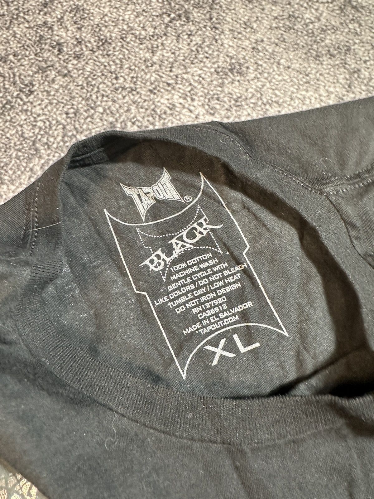 Tapout Y2K Tapout Logo T-shirt Streetwear Avant Garde Style Opium Size US XL / EU 56 / 4 - 5 Thumbnail
