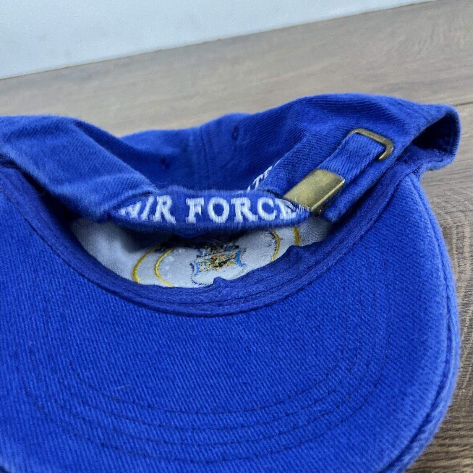 Other United States Air Force Hat US Air Force Hat Blue Adjustable Size ONE SIZE - 14 Thumbnail