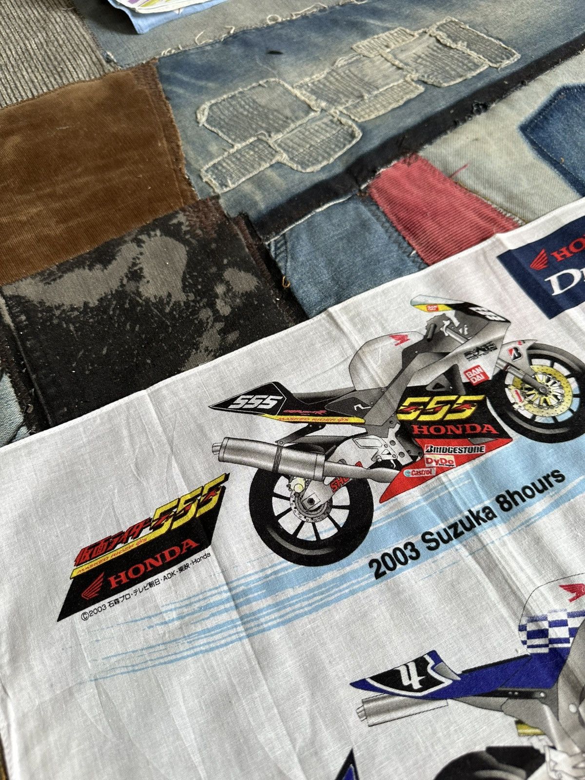 Honda × Vintage Vintage Honda Handkerchief/ Neckerchief/ Bandana Size ONE SIZE - 5 Thumbnail