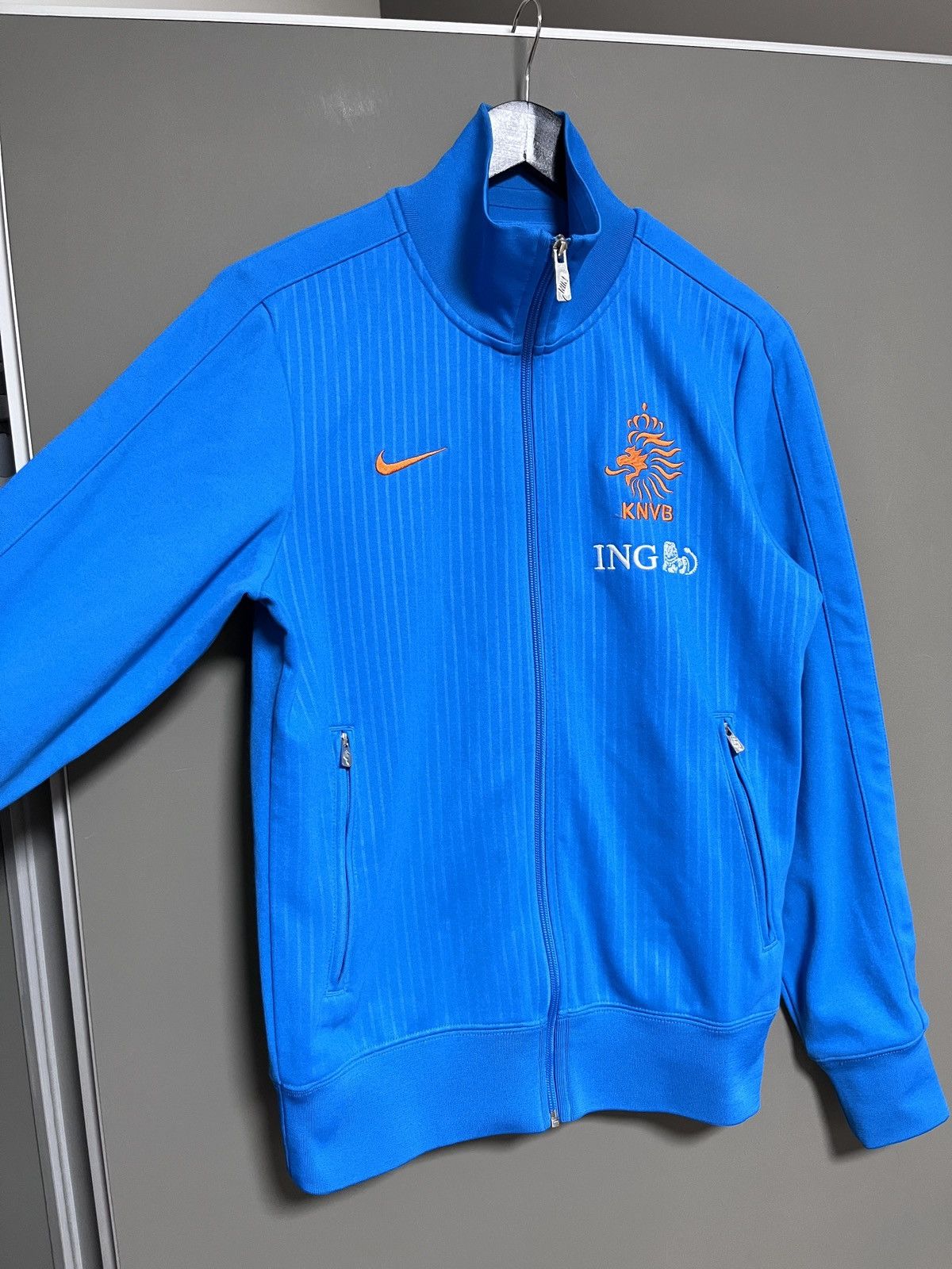 Nike Nike Holland Nederland KNVB Soccer Football Track Jacket Size US S / EU 44-46 / 1 - 7 Thumbnail