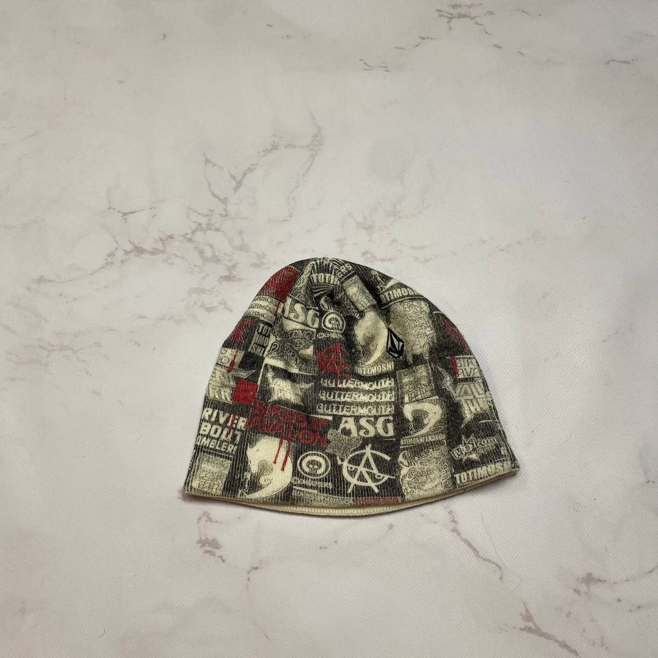 Volcom Volcom Vintage Y2K Hat White Skate Abstraction Anarchy Size ONE SIZE - 4 Thumbnail