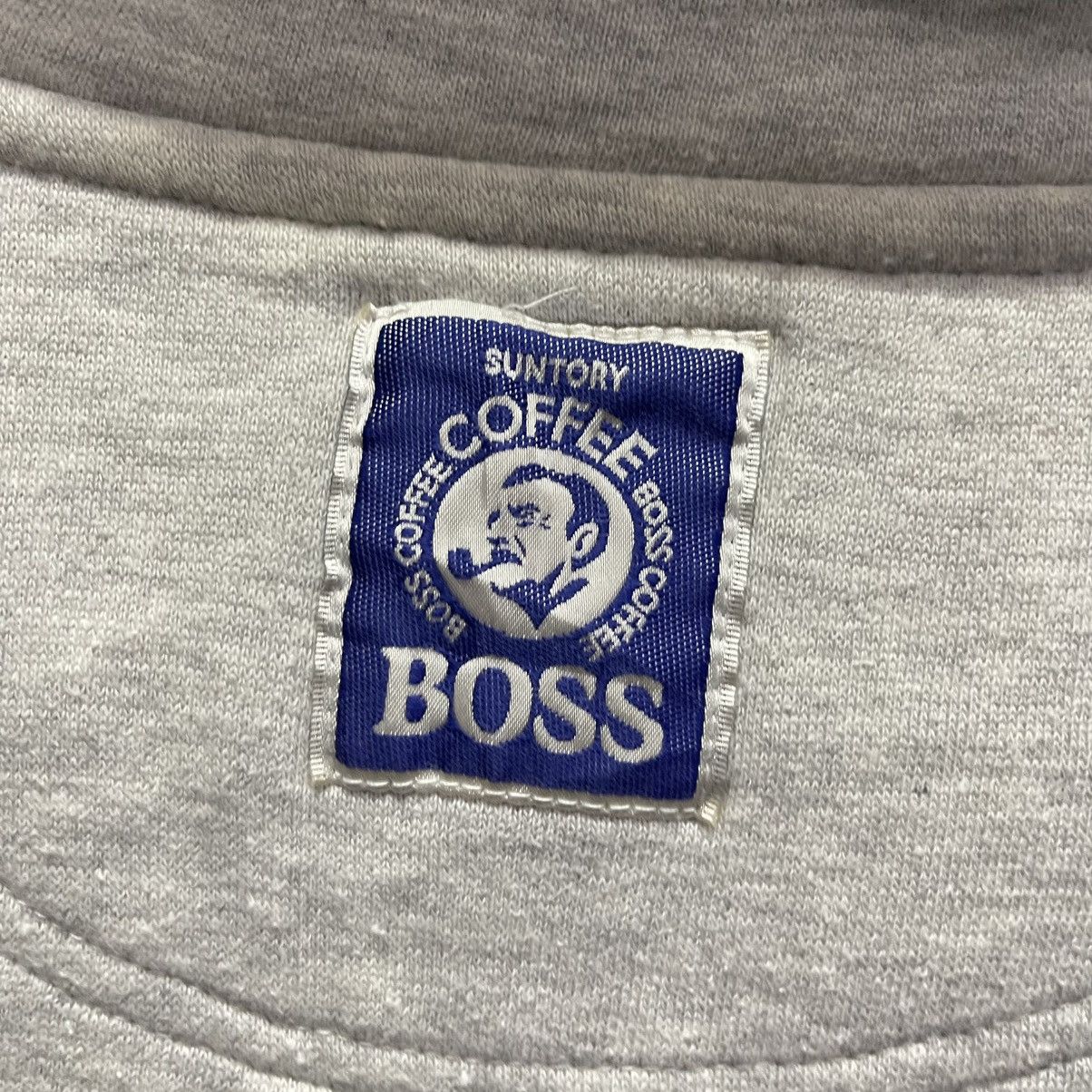 Japanese Brand 2000s Suntory BOSS Half Zip Sweatshirt Japan Size US M / EU 48-50 / 2 - 8 Thumbnail