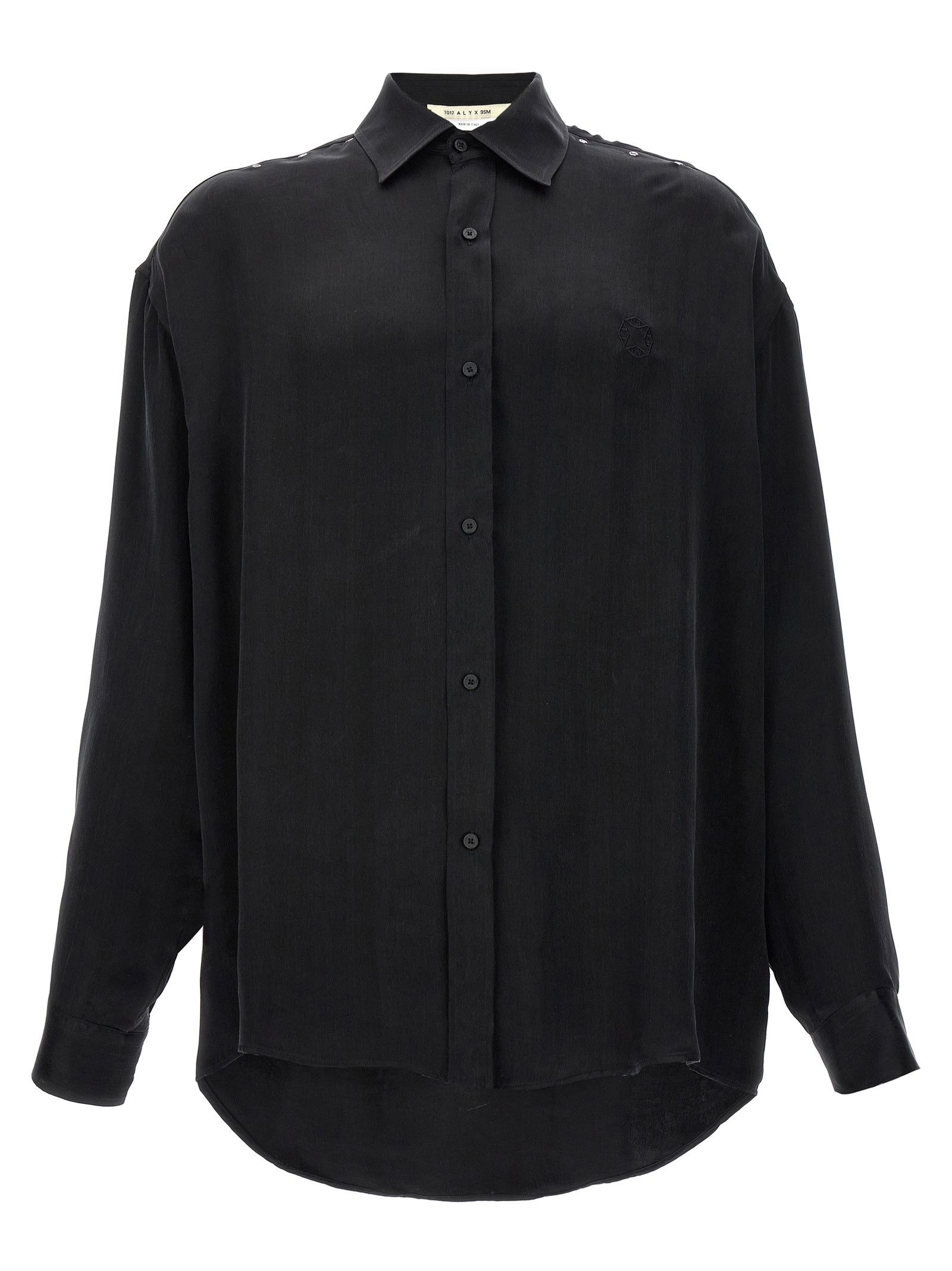 1017 ALYX 9SM Logo Embroidery Cupro Shirt Size US L / EU 52-54 / 3 - 1 Thumbnail