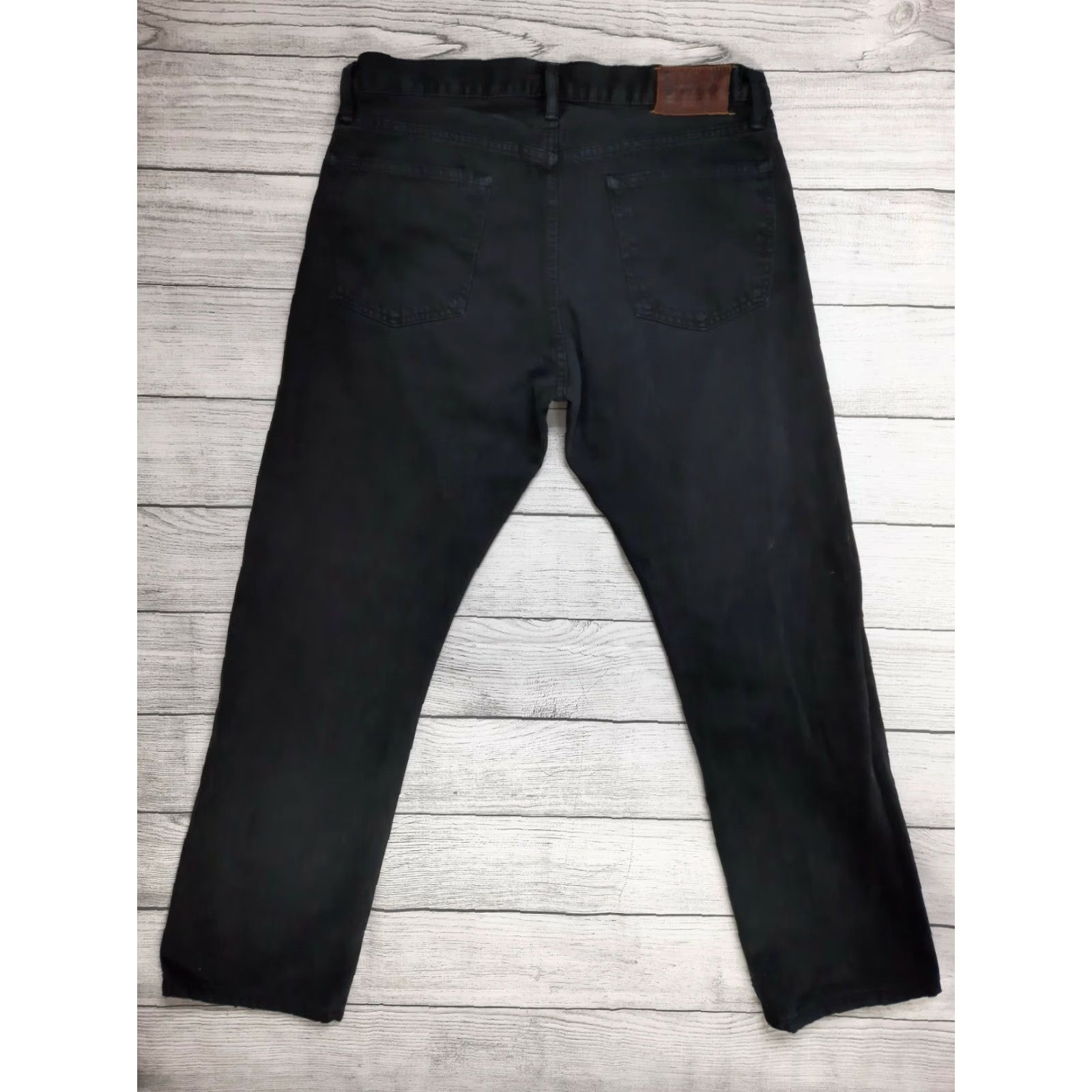 Polo Ralph Lauren Polo Ralph Lauren Jeans Mens 34X32 Black Cotton 100% Cotton Straight Regular Denim M2M Size US S / EU 44-46 / 1 - 2 Thumbnail
