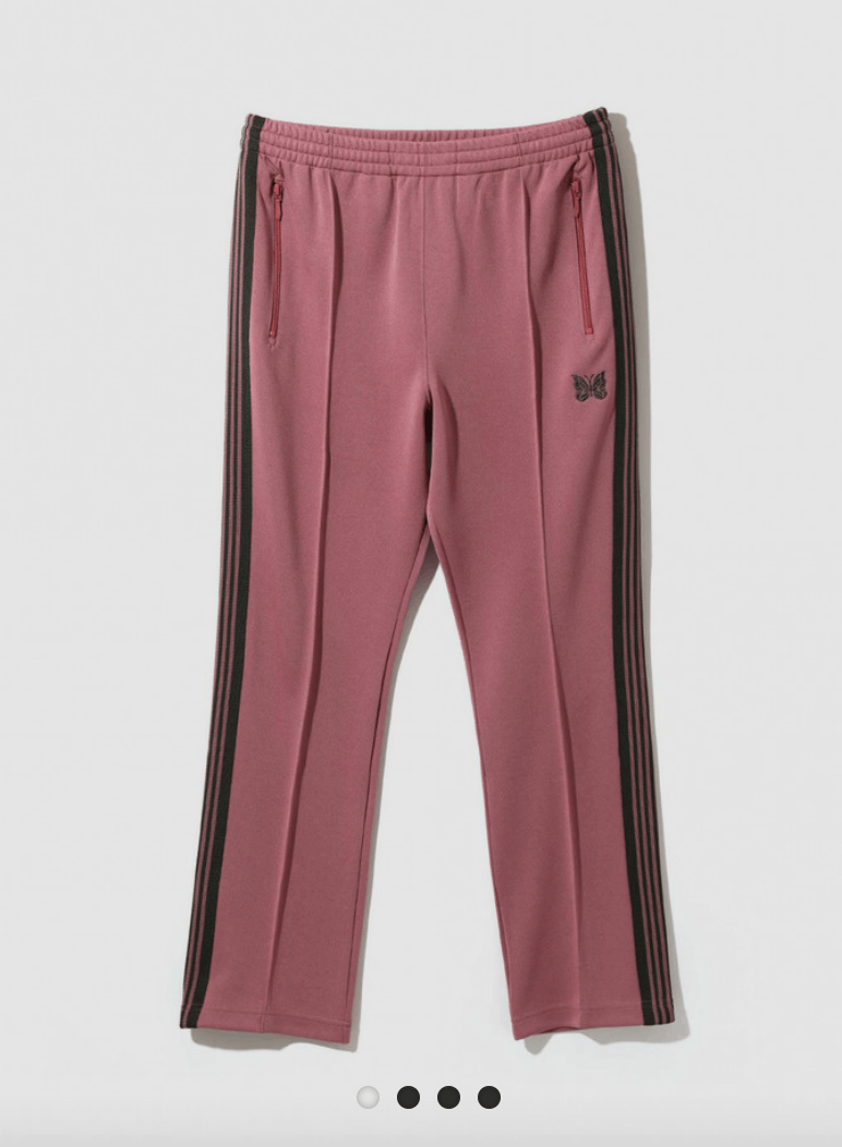 Needles Needles Narrow Track Pant - Pink Smoke, Sz. Medium Size US 31 - 1 Thumbnail
