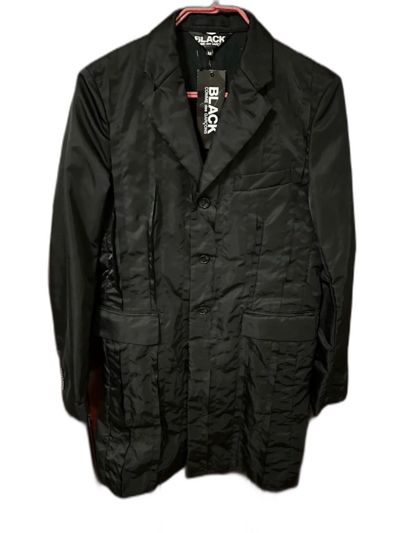 Comme des Garcons COMME des GARCONS BLACK Nylon Blazer - dmc Size M / US 6-8 / IT 42-44 - 1 Thumbnail