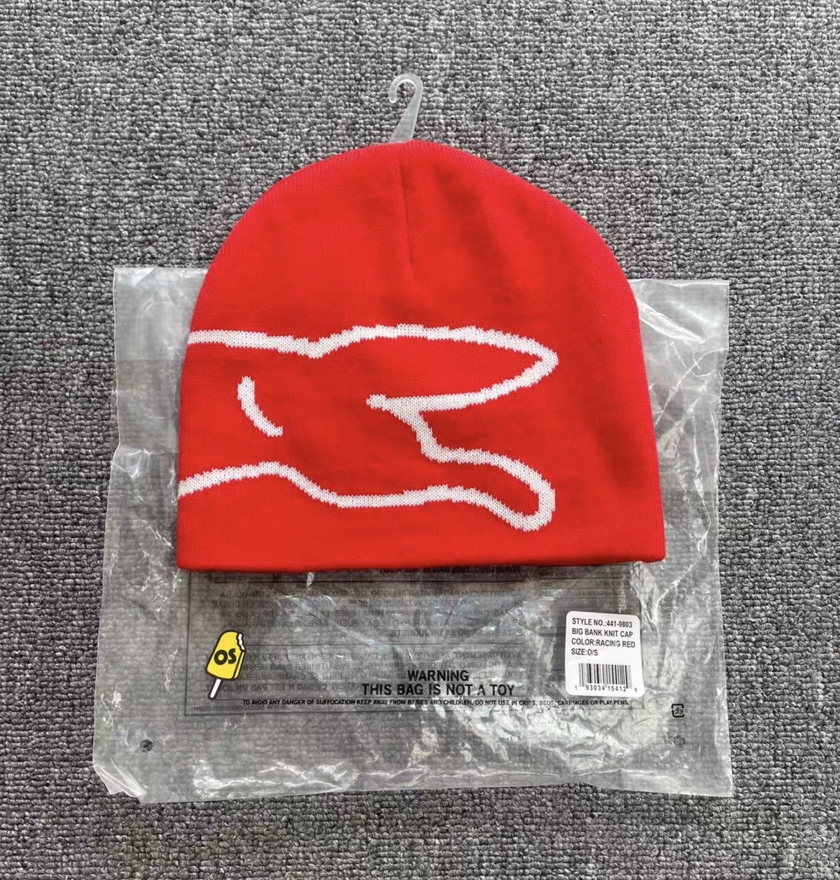 Billionaire Boys Club BBC ICECREAM Flying Dog Knitted Beanie Size ONE SIZE - 4 Thumbnail