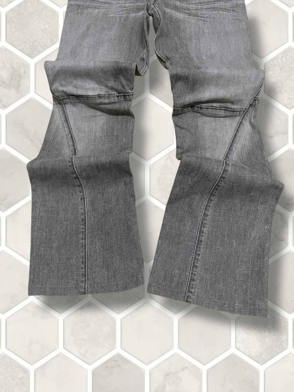 Marithe + Francois Girbaud Vintage Authentic Designer Marithe Francois Girbaud Flared Size US 29 - 3 Thumbnail