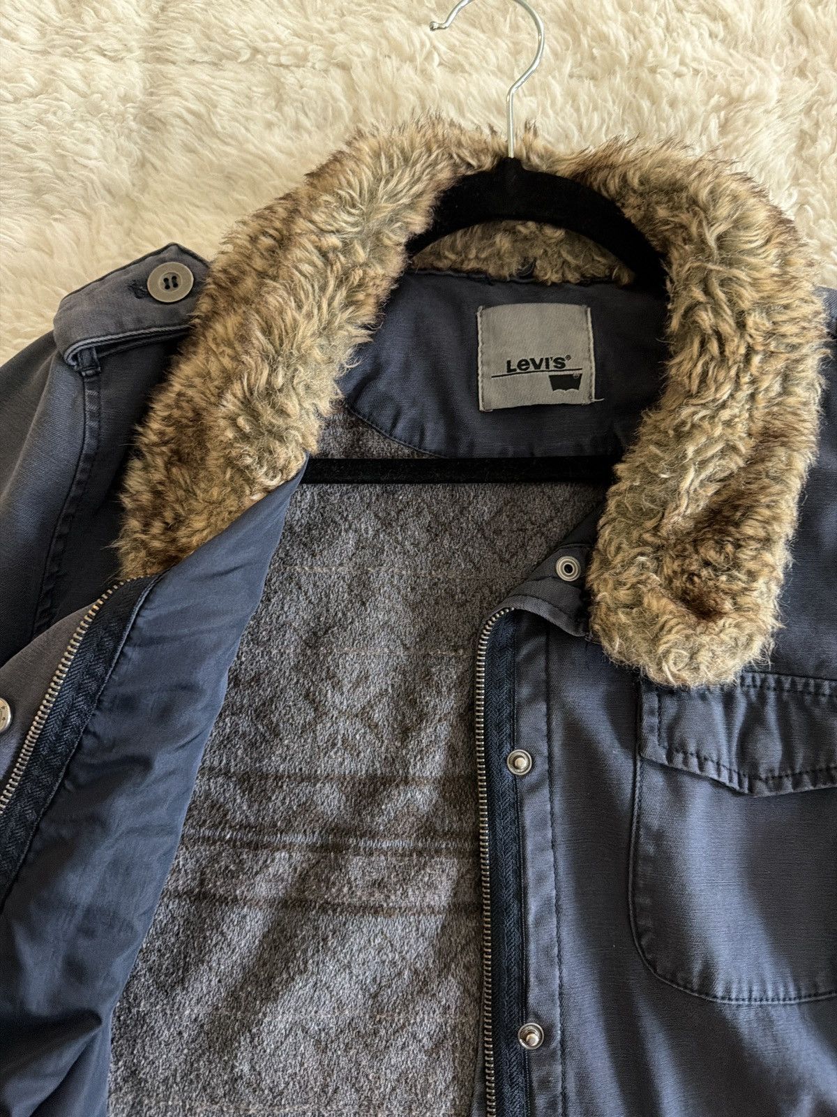 Levi's levi’s jacket faux fur Size M / US 6-8 / IT 42-44 - 2 Thumbnail