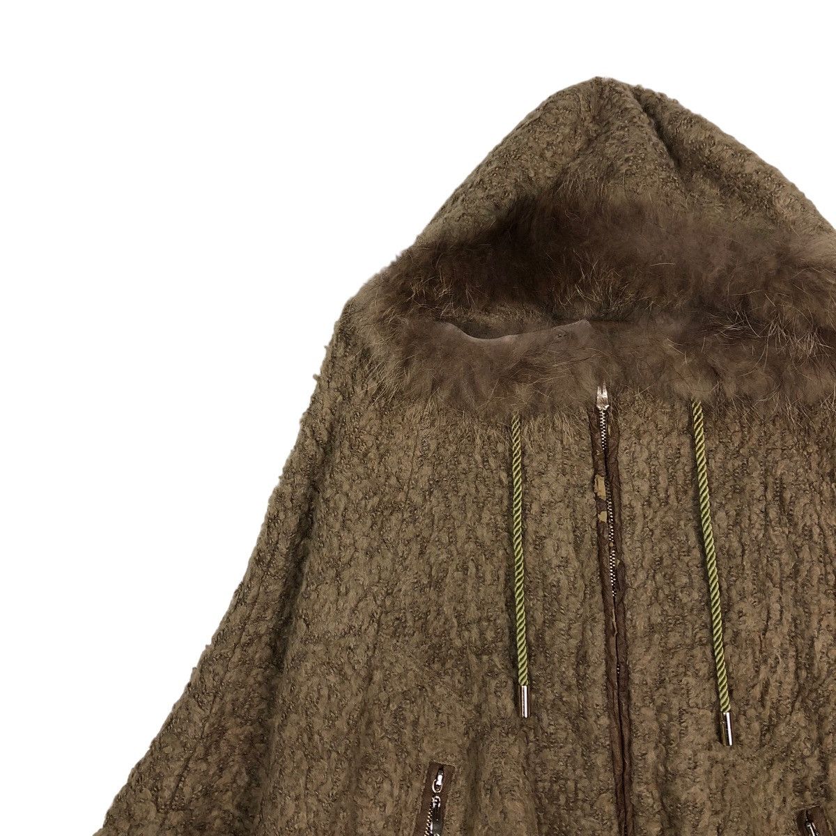 Japanese Brand 🔥VINTAGE OVERSIZED JACKET GALLARDAGALANTE MINK FUR HOODIE Size US M / EU 48-50 / 2 - 7 Thumbnail
