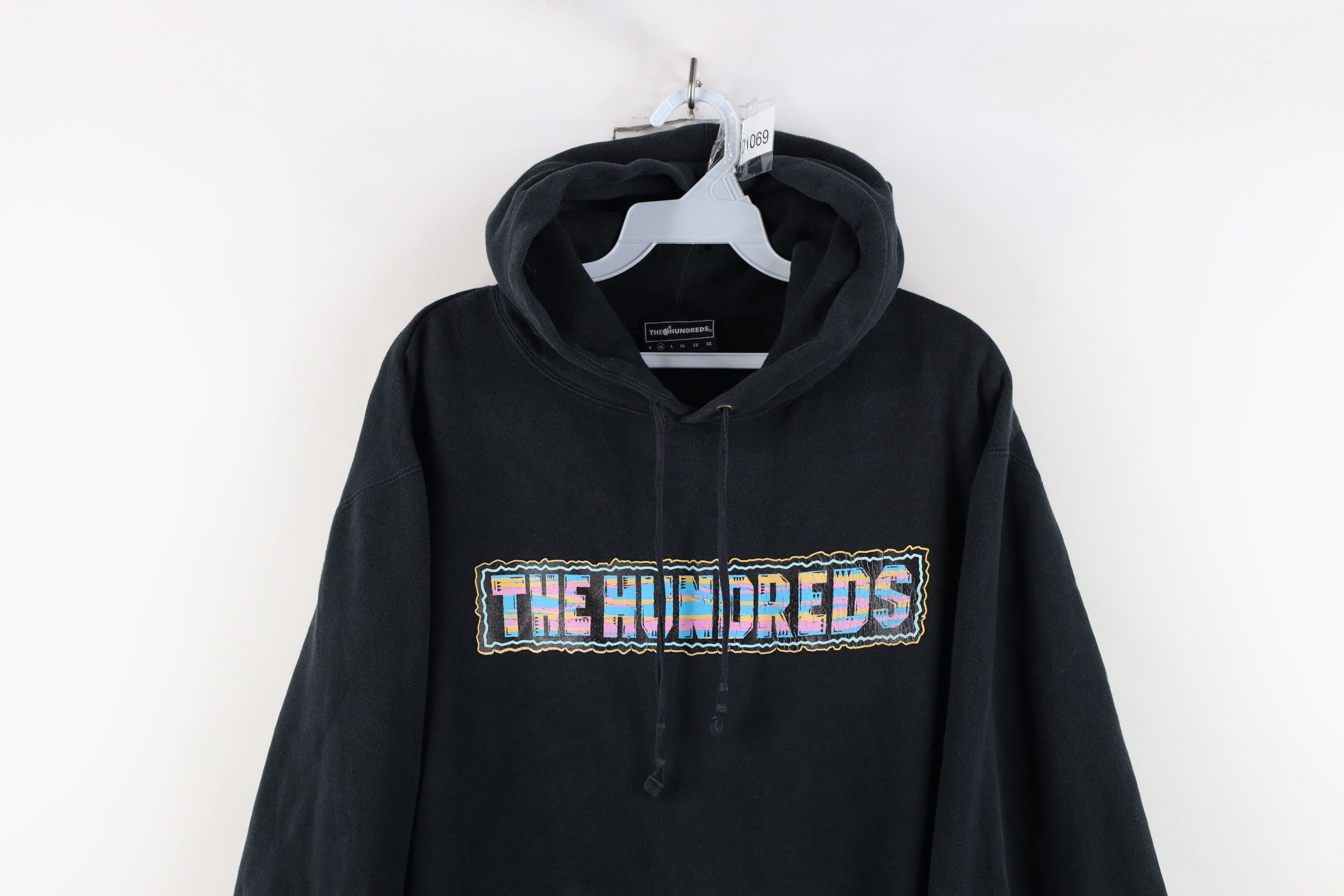 Vintage The Hundreds Spell Out Miami Hoodie Sweatshirt Black Size US M / EU 48-50 / 2 - 2 Thumbnail