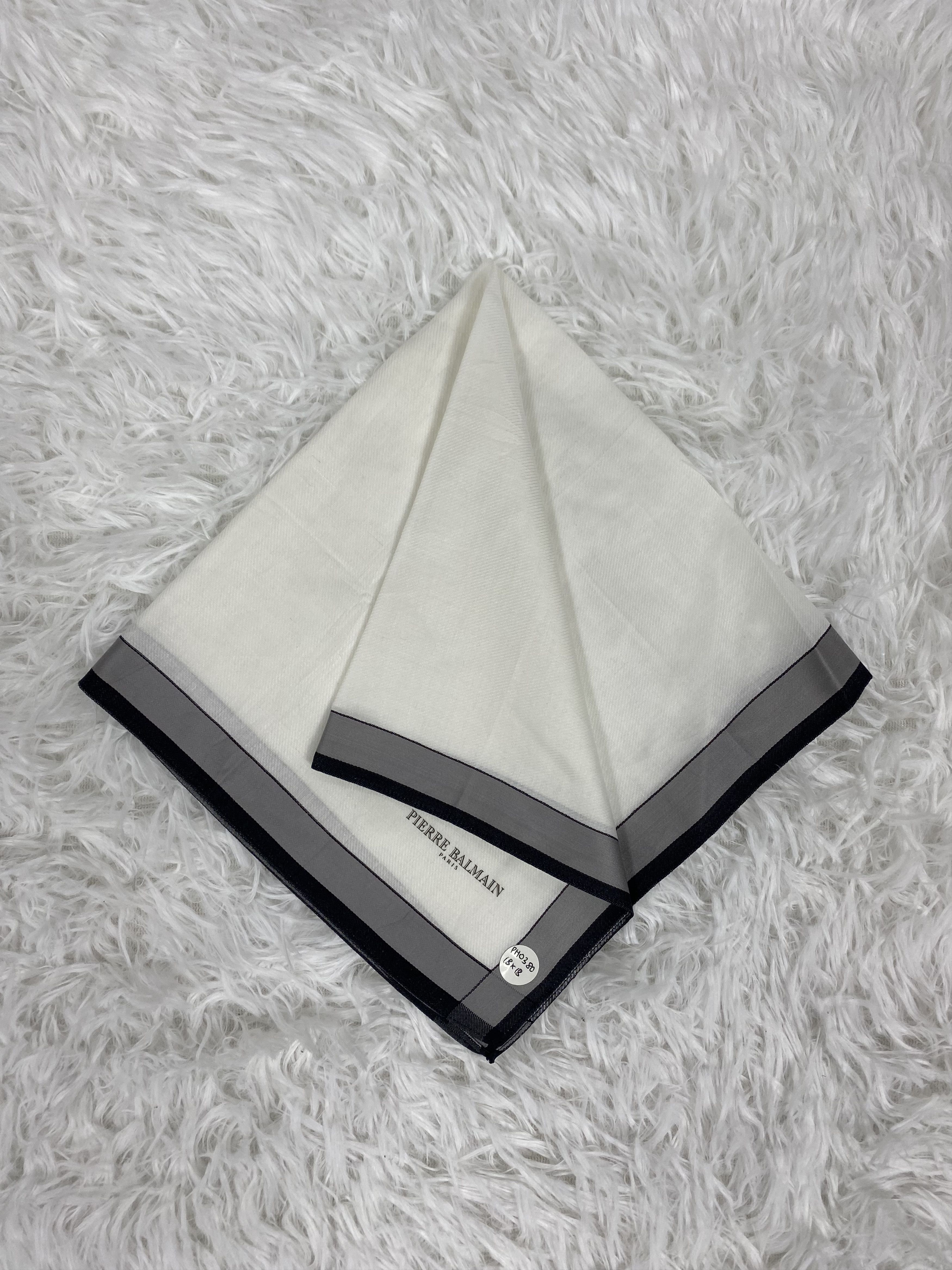 Pierre Balmain Vintage Pierre Balmain Handkerchief Neckerchief PH0380 Size ONE SIZE - 1 Thumbnail