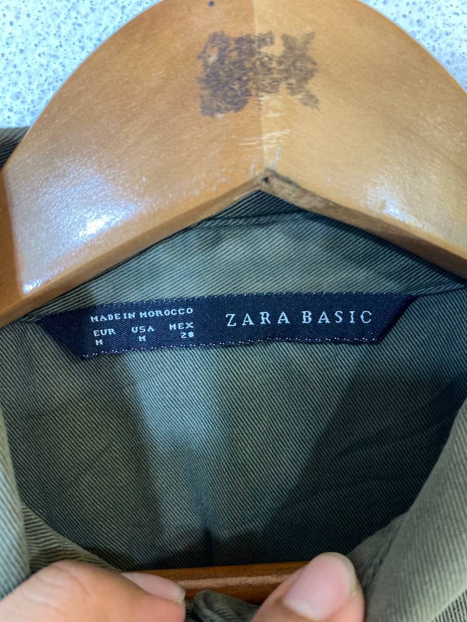 Zara zara basic green shirt nice design Size M / US 6-8 / IT 42-44 - 6 Thumbnail