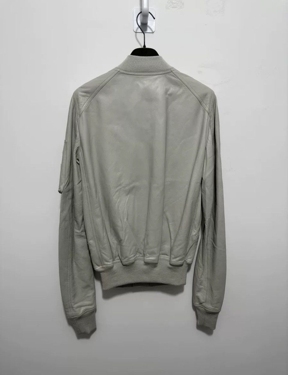 Rick Owens Rick Owens white leather Jacket Size US S / EU 44-46 / 1 - 2 Thumbnail