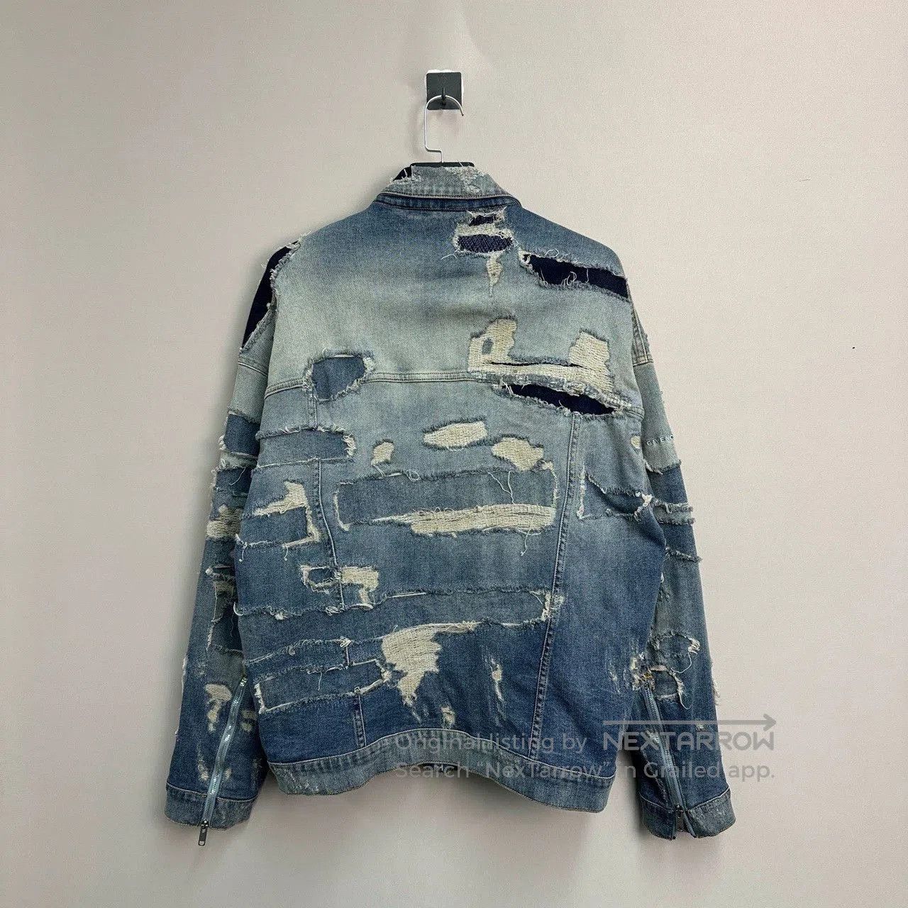 Givenchy givenchy distressed denim jacket size s. Size US S / EU 44-46 / 1 - 2 Thumbnail