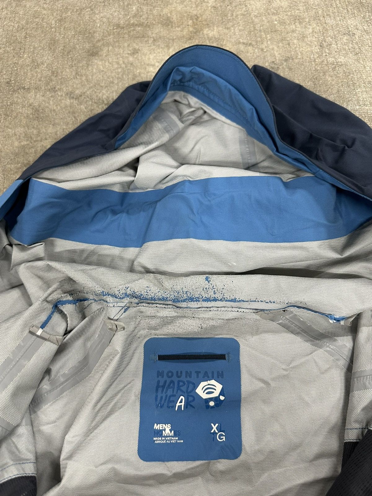 Mountain Hardwear × Vintage Vintage Y2K Mountain Hardwear Blue Zip Up Outdoors Jacket Size US XL / EU 56 / 4 - 10 Thumbnail