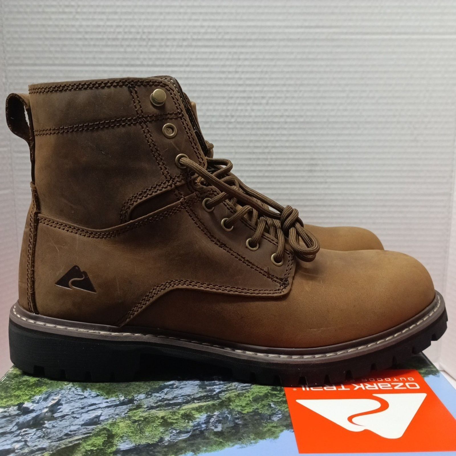 Other Ozark Trail Men's Range Mountain Hiking Boots Size 9 Brown Size US 9 / EU 42 - 1 Thumbnail