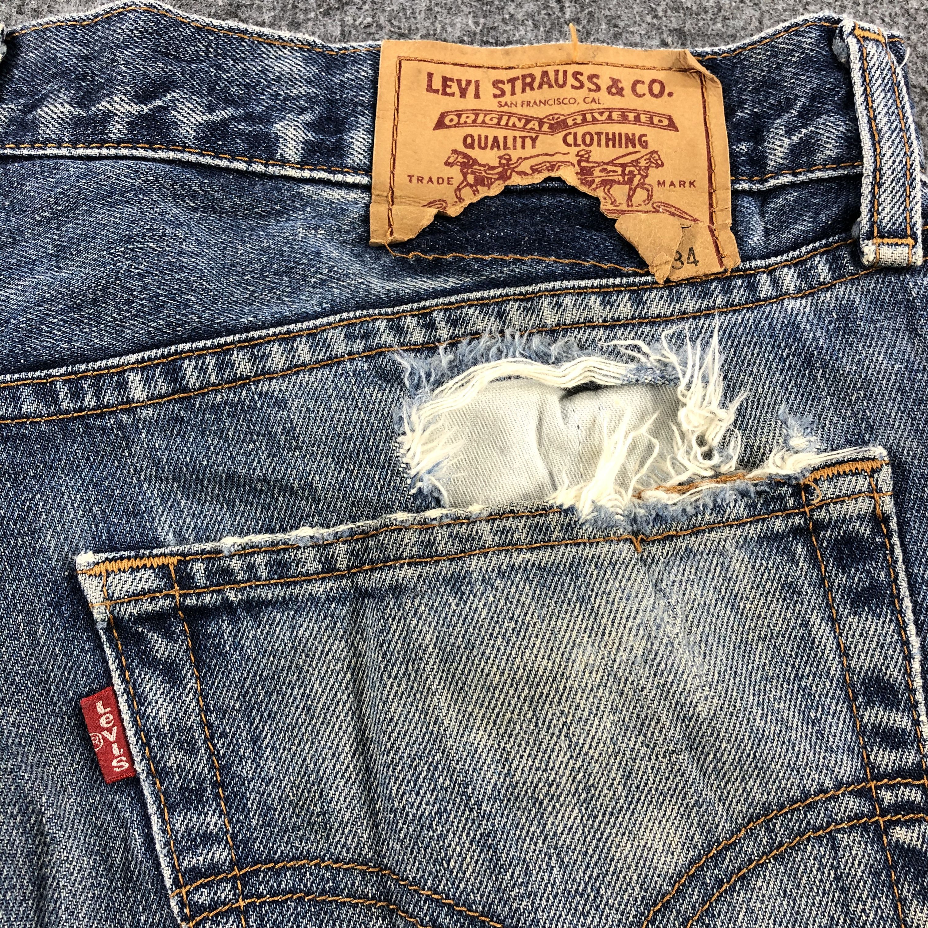 Levi's × Vintage Vintage Blue Wash Levis 508 Jeans-JM1943 Size US 36 / EU 52 - 6 Thumbnail