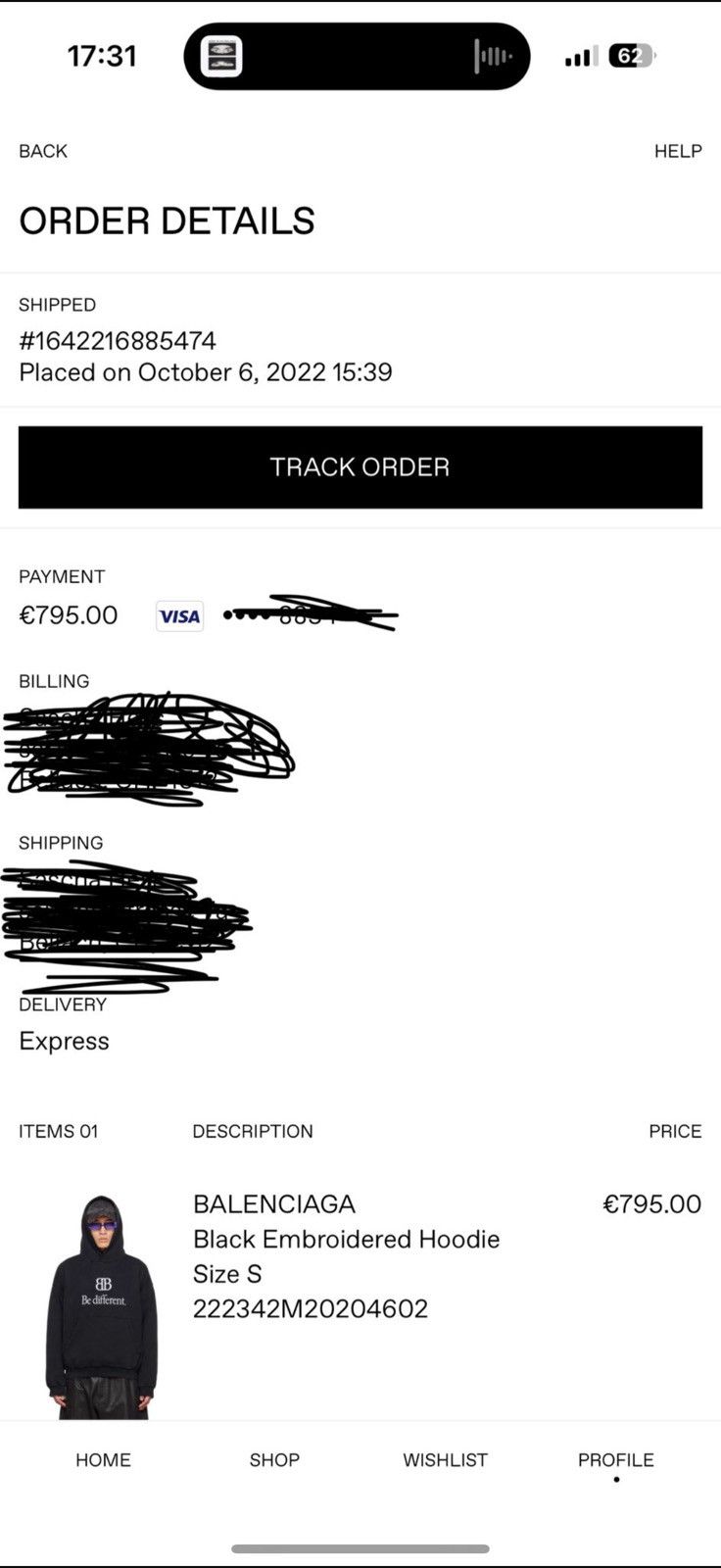 Balenciaga Balenciaga Hoodie Be Different Size US S / EU 44-46 / 1 - 6 Thumbnail