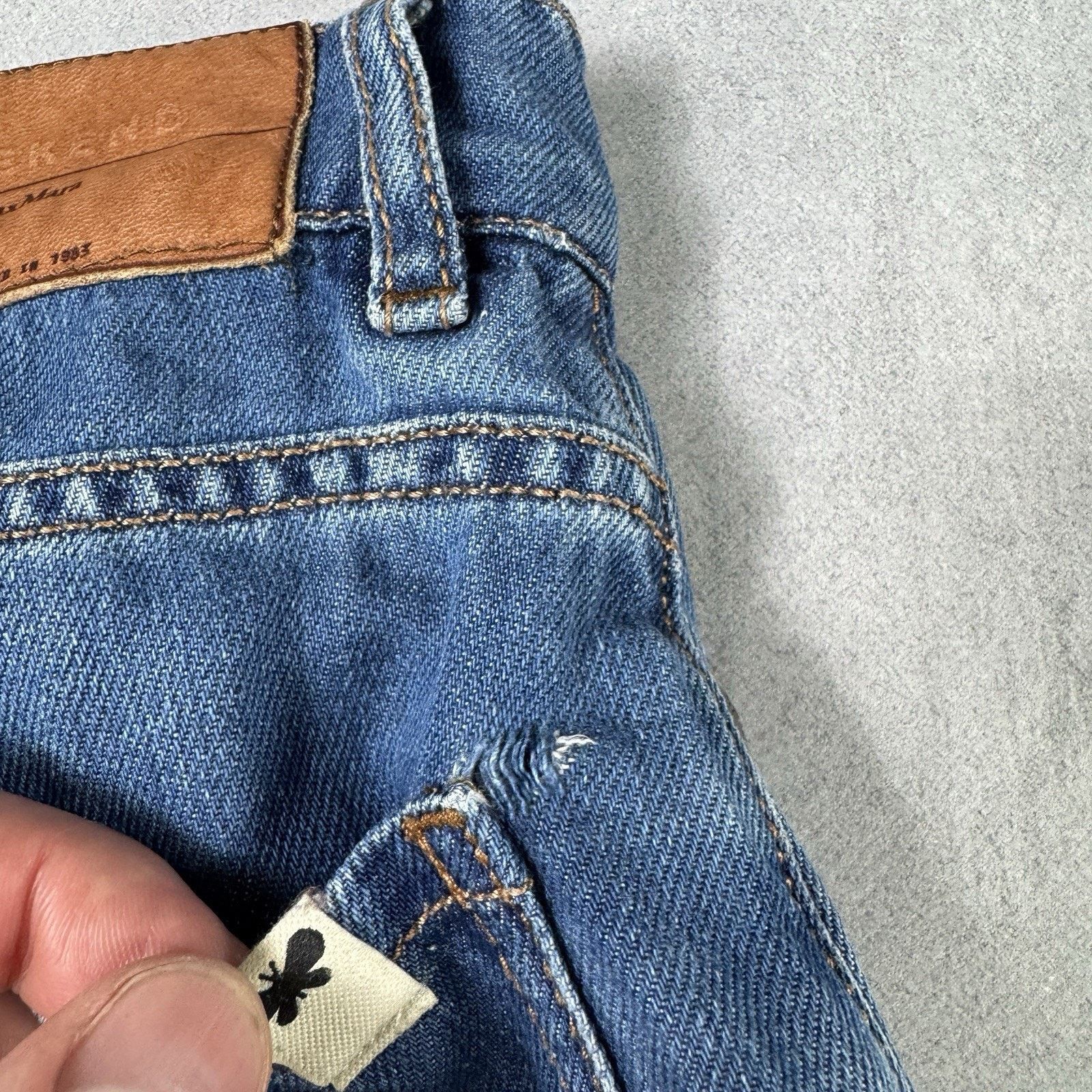 Weekend Max Mara Weekend Max Mara Flared Jeans mit 5-Pocket Size US 10 Blue Size 32" / US 10 / IT 46 - 23 Thumbnail