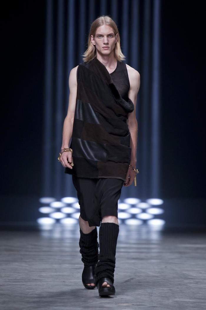 Rick Owens SS13 Island Sleeveless Long Shirt Size US S / EU 44-46 / 1 - 2 Thumbnail