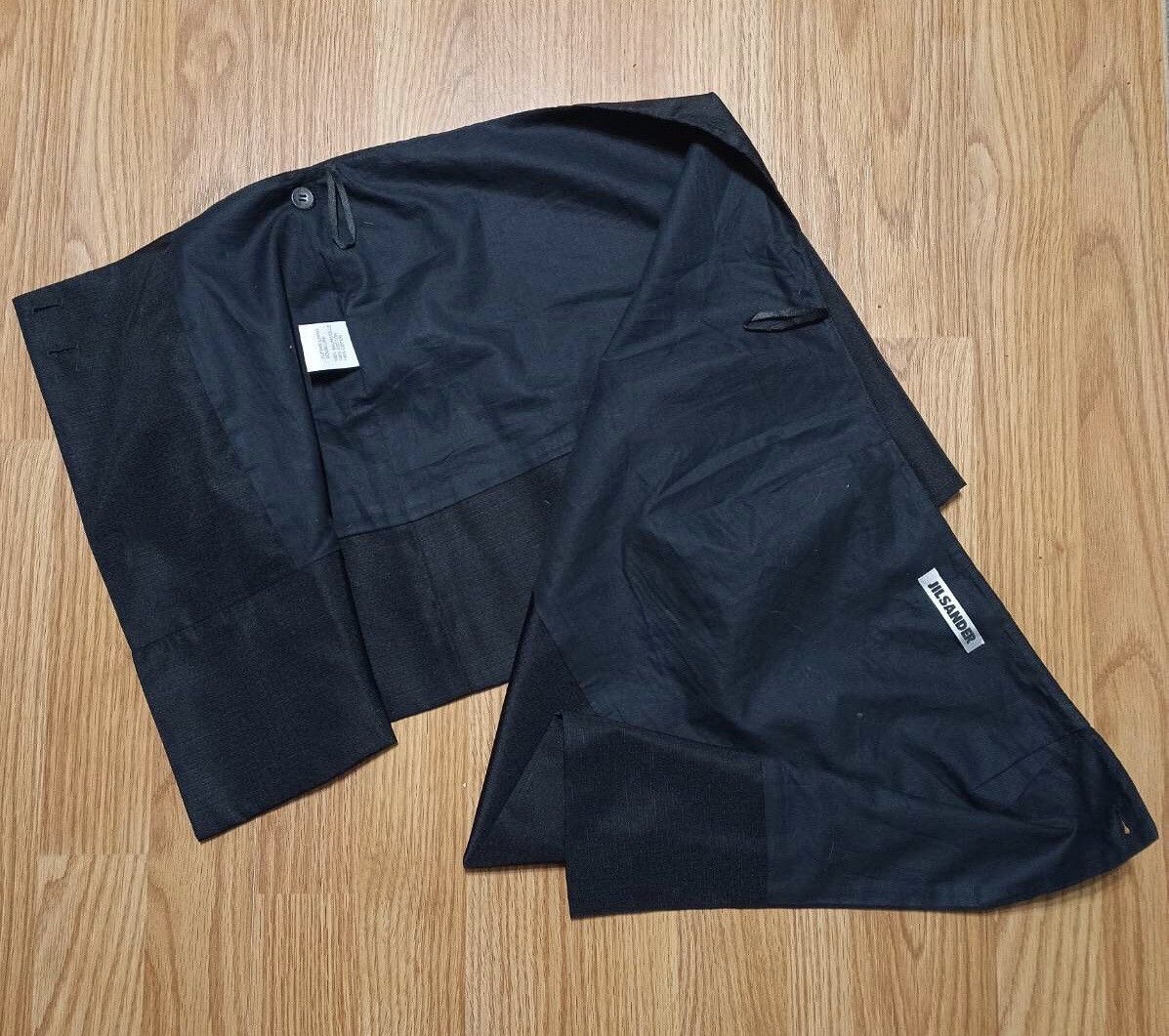 Jil Sander Jil Sander Black Nylon Designer Short Skirt EU 38 Size 26" / US 2 / IT 38 - 8 Thumbnail