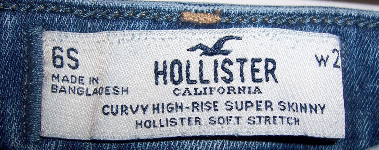 Hollister Hollister W 6S Curvy High-Rise Super Skinny Jeans-Light Wsh Size 28" / US 6 / IT 42 - 2 Thumbnail