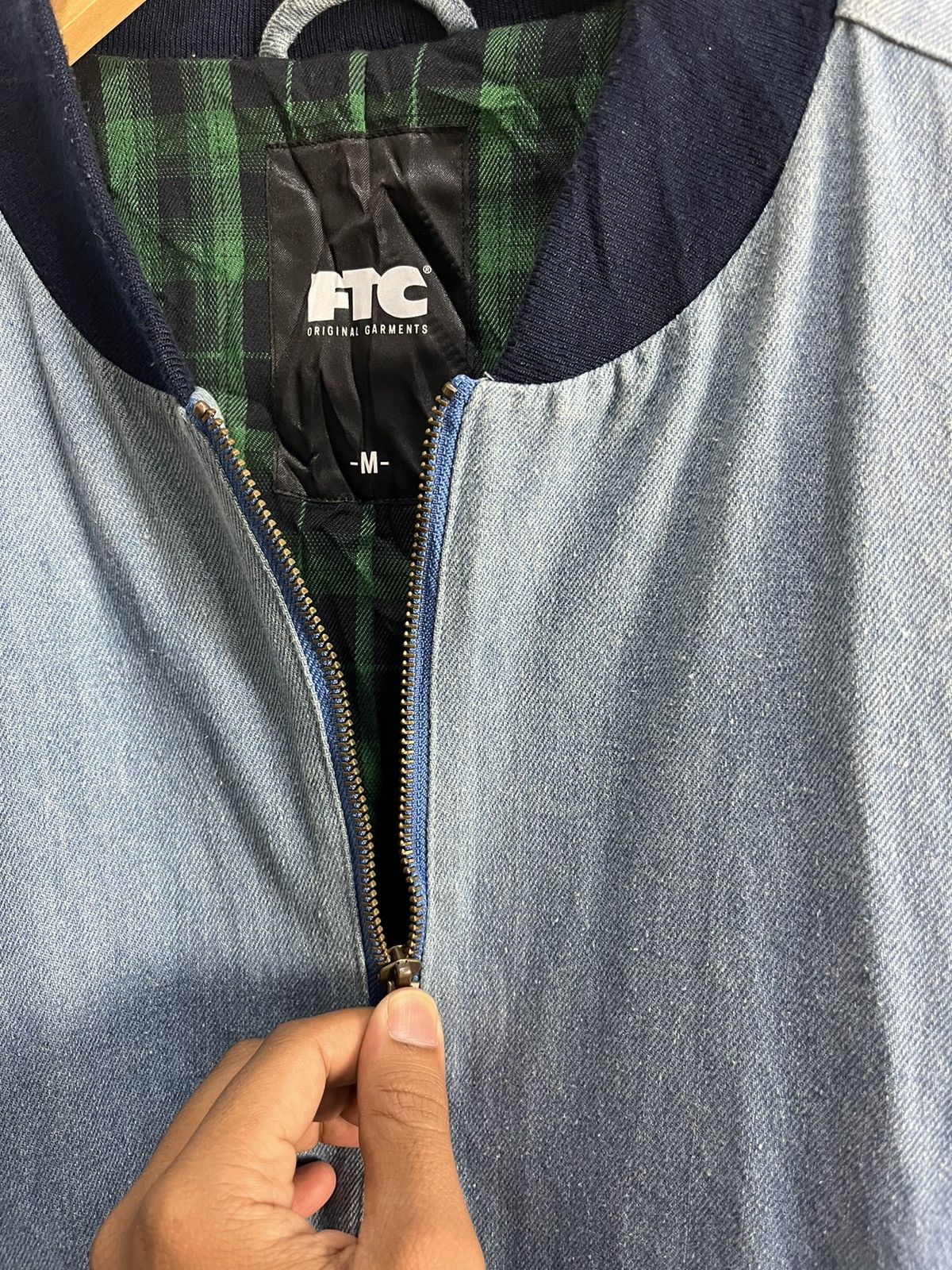 FTC Ftc Skateboarding Worldwide Denim Bomber Size US L / EU 52-54 / 3 - 4 Thumbnail