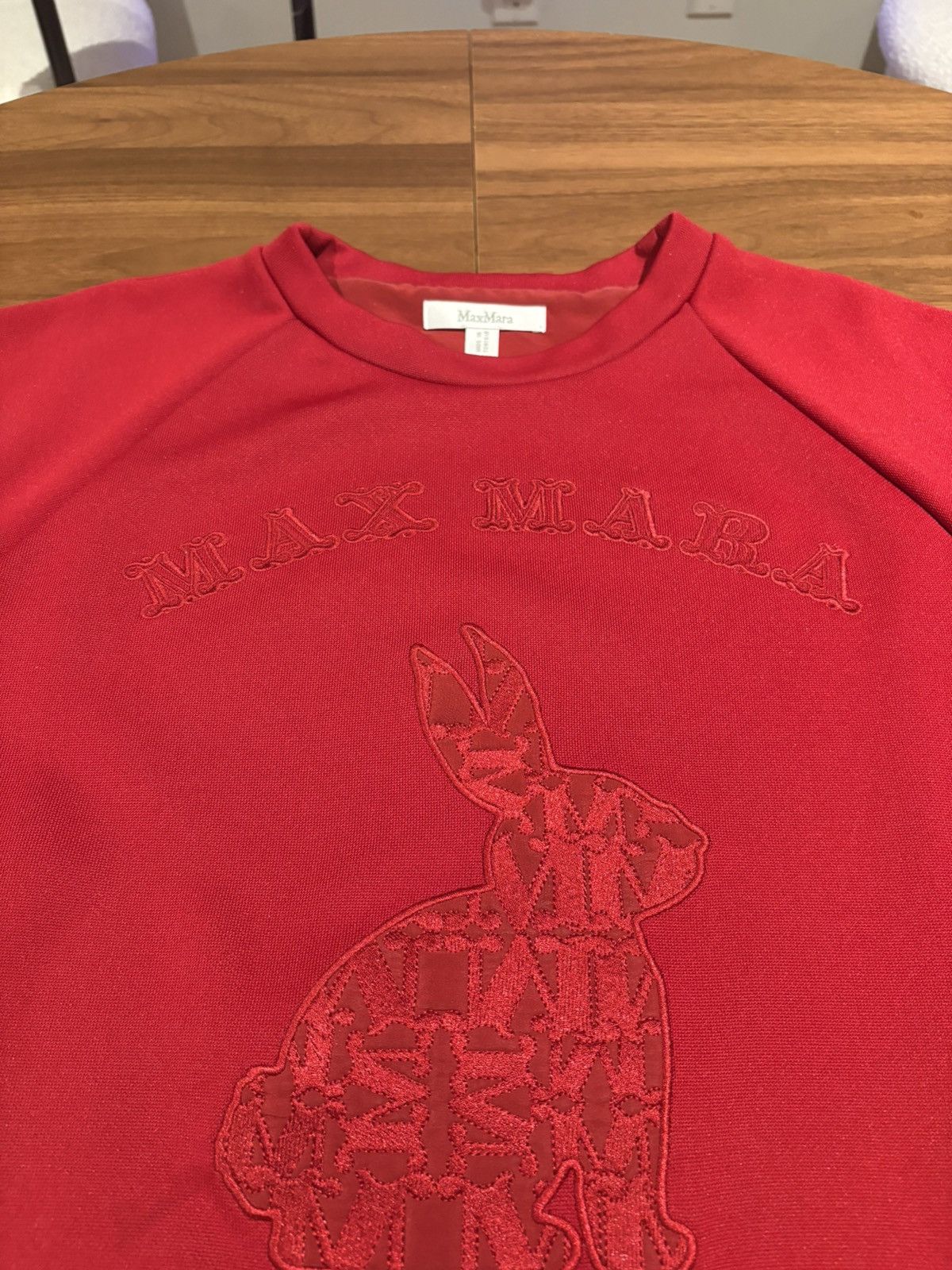 Max Mara Max mara bunny crewneck size small Size S / US 4 / IT 40 - 1 Thumbnail