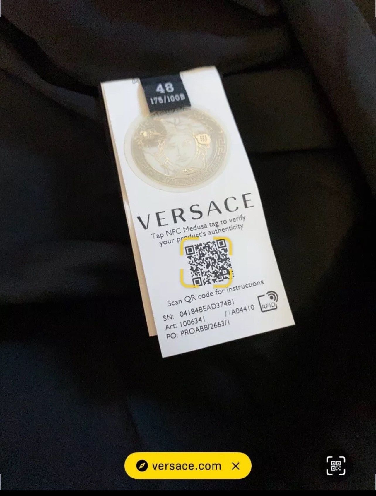 Versace Versace Ventagli Midi Shirt Dress size 48/us size 12 Size XL / US 12-14 / IT 48-50 - 12 Thumbnail