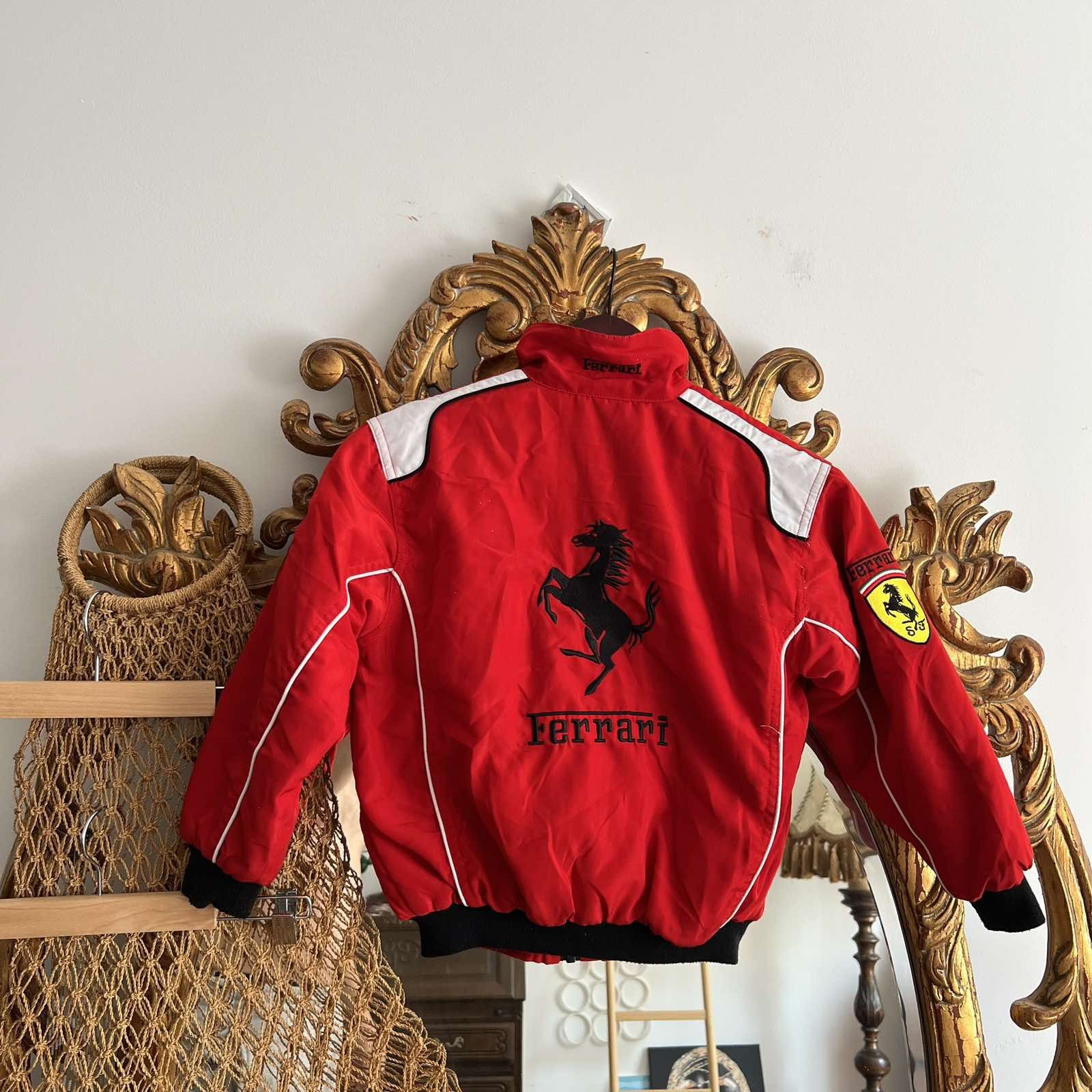 Ferrari × Vintage Ferrari vintage racing jacket Schumacher marlboro Sz YM Size US XXS / EU 40 - 2 Thumbnail