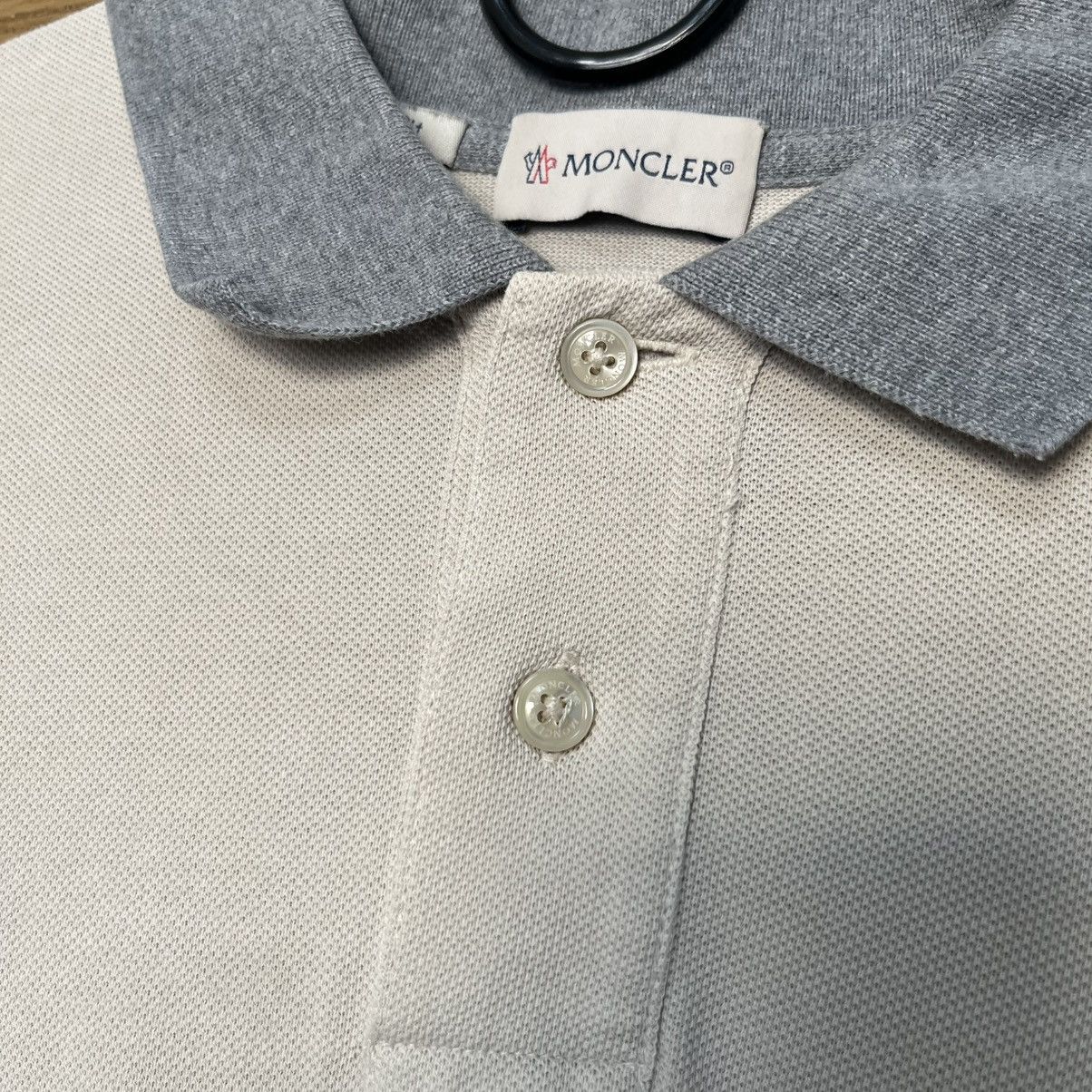 Moncler Moncler Polo Long Sleeve Size US XL / EU 56 / 4 - 5 Thumbnail
