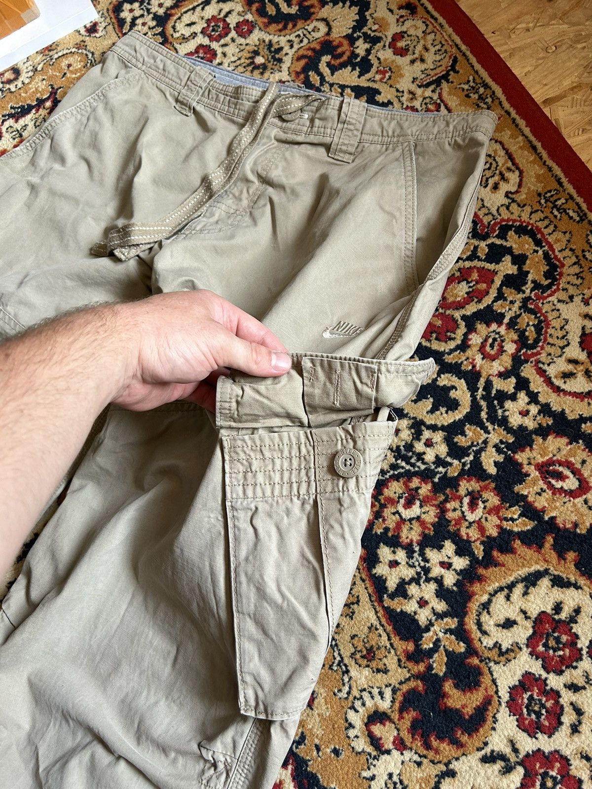 Nike Crazy Vintage Nike cargo pants Size US 34 / EU 50 - 4 Thumbnail
