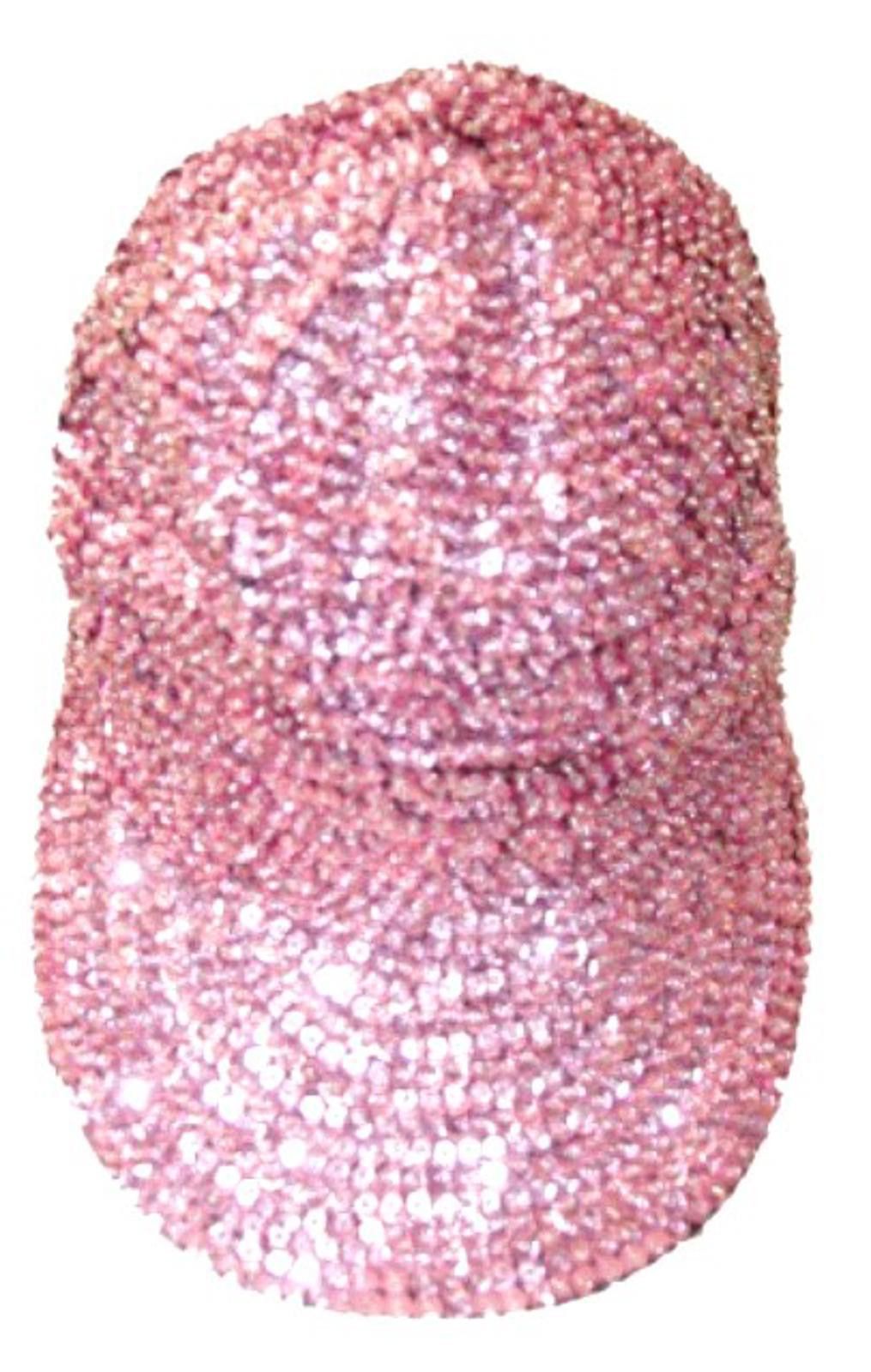 Designer Sequin Baseball Cap Lite Pink Size ONE SIZE - 1 Preview