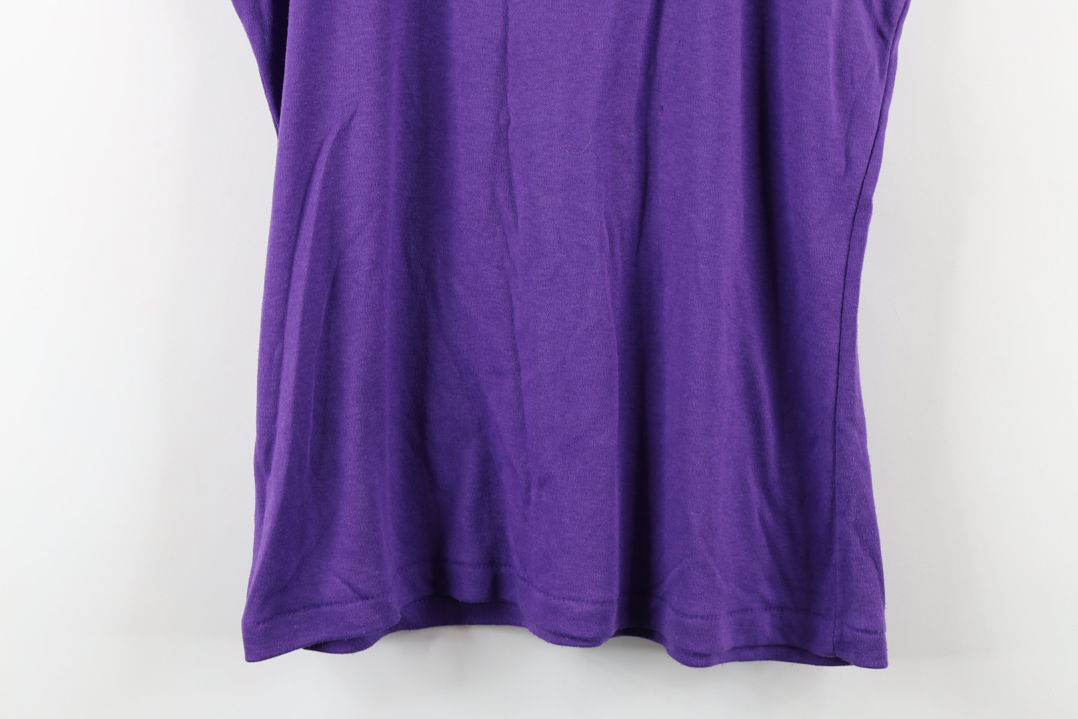 Vintage Vintage 90s Streetwear Blank Sleeveless Tank Top T-Shirt USA Size L / US 10 / IT 46 - 10 Thumbnail