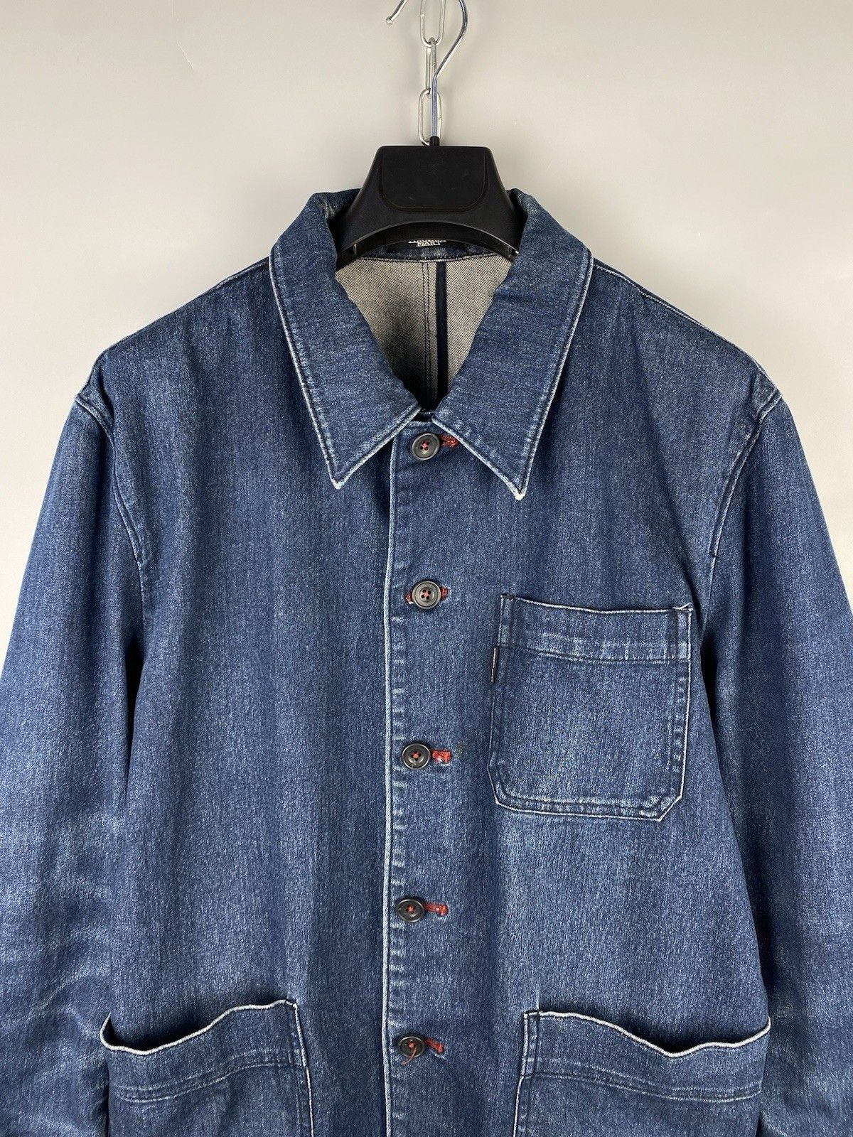 Tornado Mart Tornado Mart Japanese Cotton Washed Denim Jacket Size US M / EU 48-50 / 2 - 3 Thumbnail