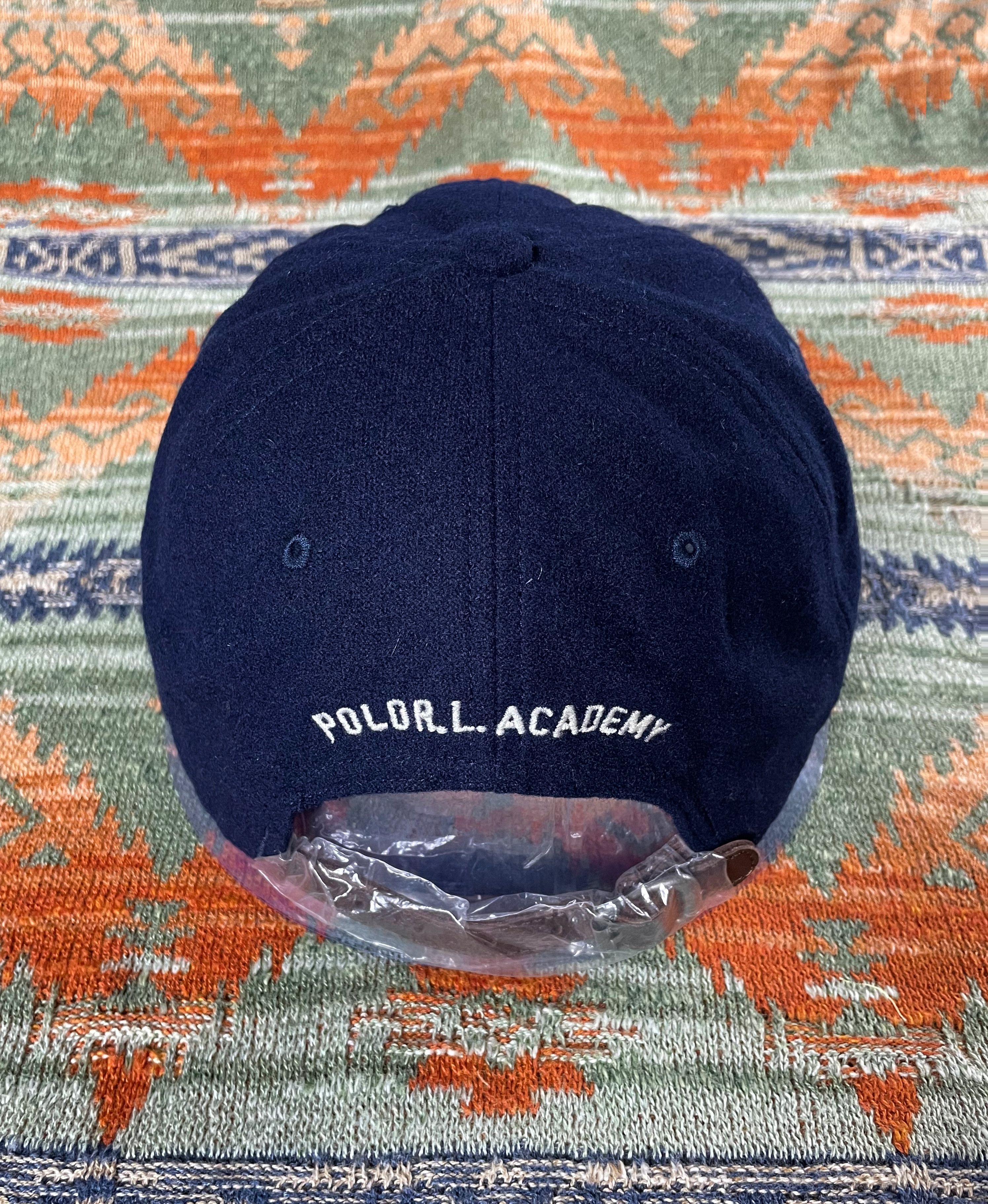Polo Ralph Lauren Polo Ralph Lauren wool leather baseball hat baseball cap Size ONE SIZE - 3 Thumbnail