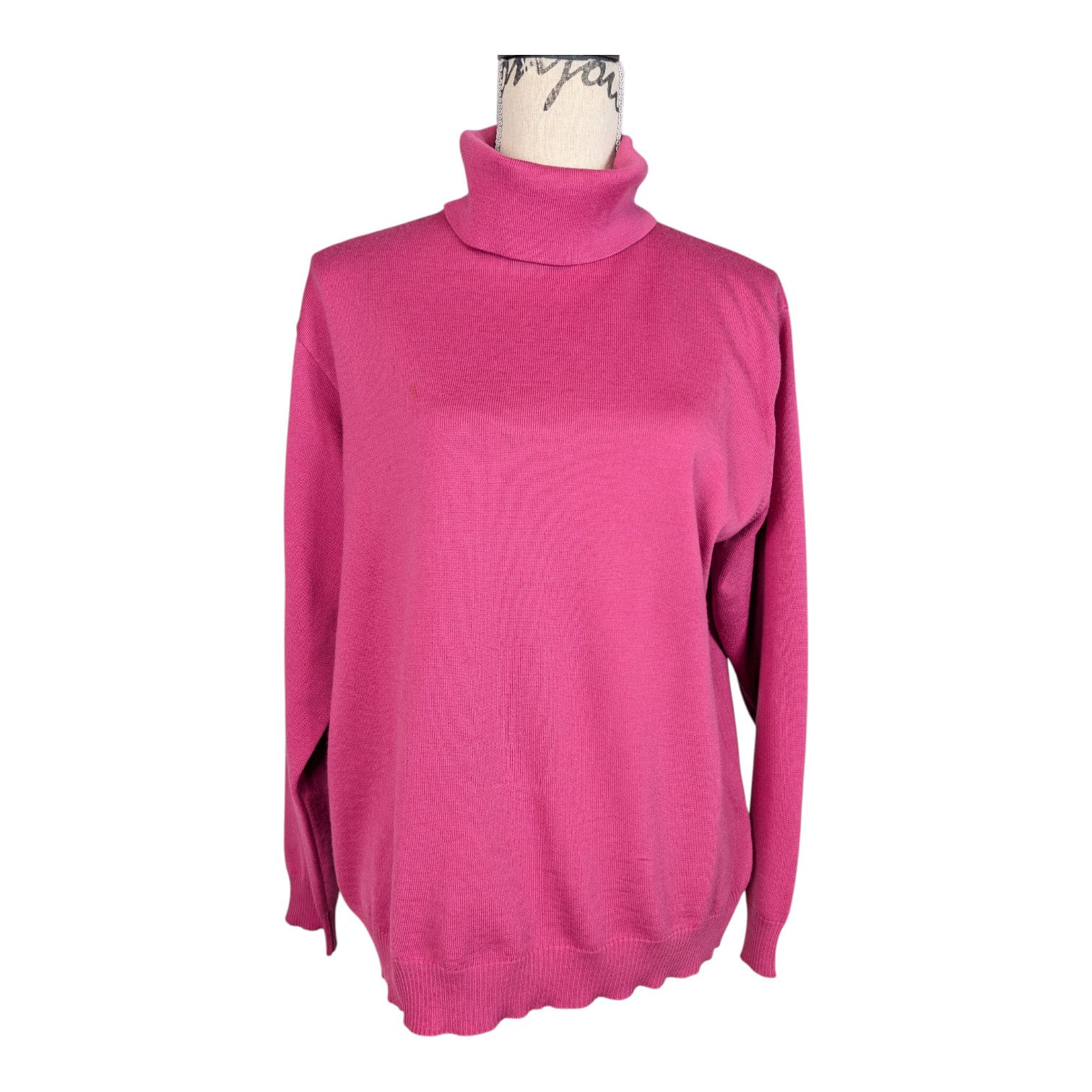 Other Marz Wool Turtleneck Sweater Purple Size 14 Size XL / US 12-14 / IT 48-50 - 1 Thumbnail