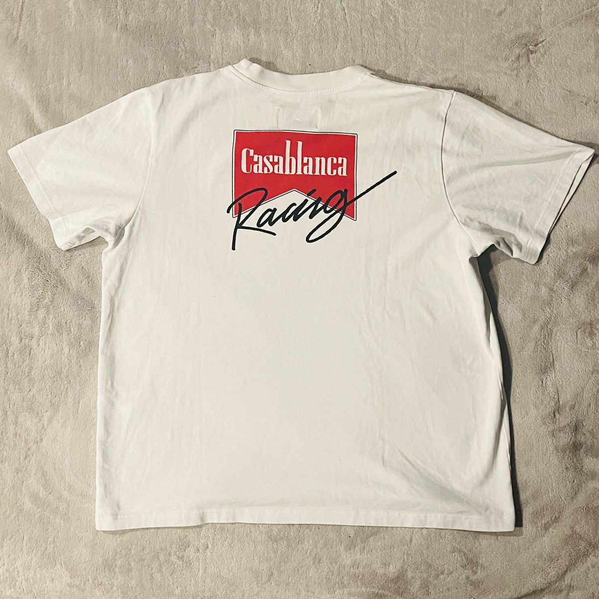 Casablanca Casablanca Racing White Marlboro T-Shirt Men’s Size XXL Size US XXL / EU 58 / 5 - 2 Thumbnail