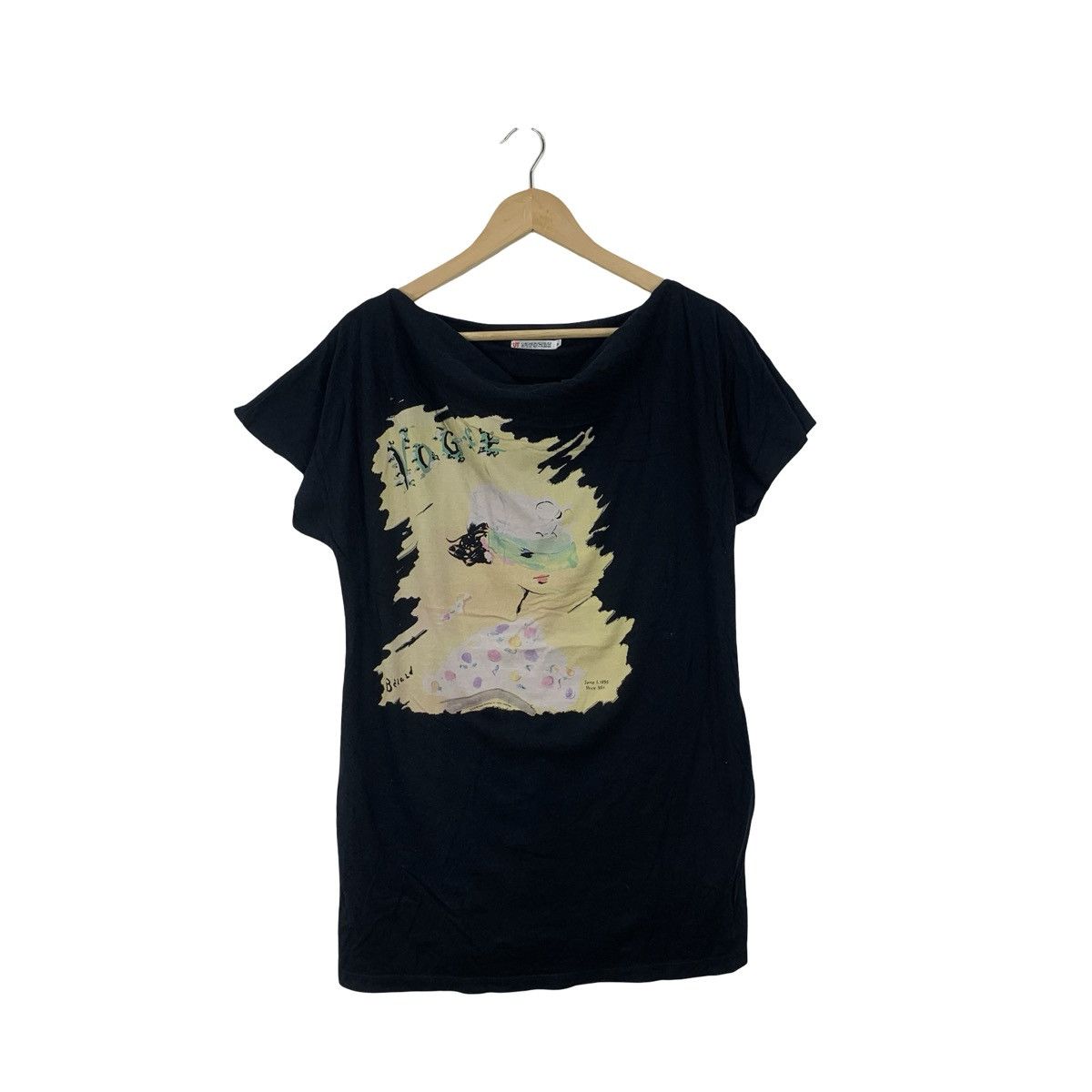 Uniqlo UNIQLO UT x VOGUE Watercolor Design Short Cap Sleeves Tee Size US XL / EU 56 / 4 - 1 Thumbnail