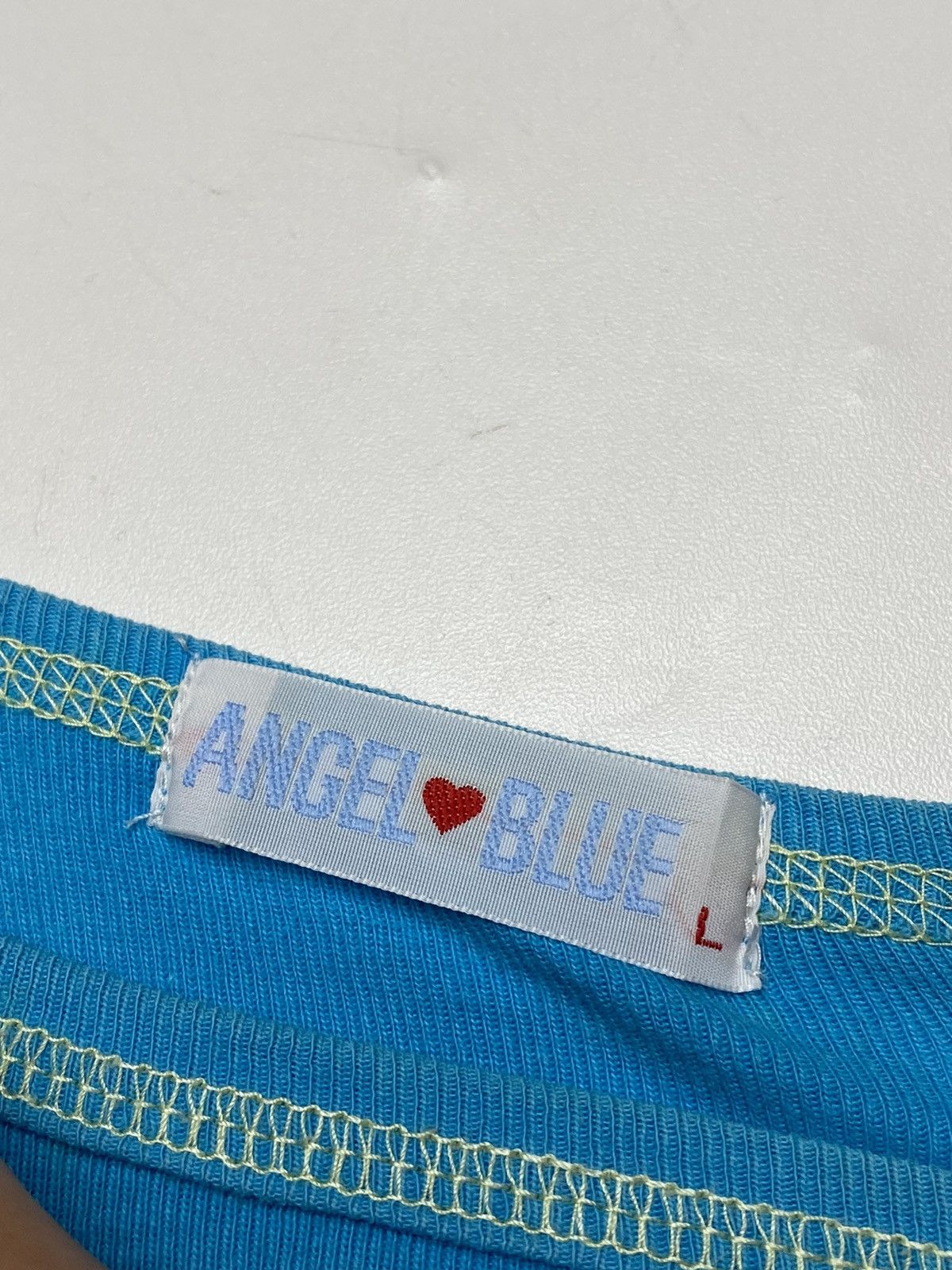 Angel Blue × Hysteric Glamour 2000s Angel Blue - Superhero Baby Tee Size L / US 10 / IT 46 - 4 Thumbnail