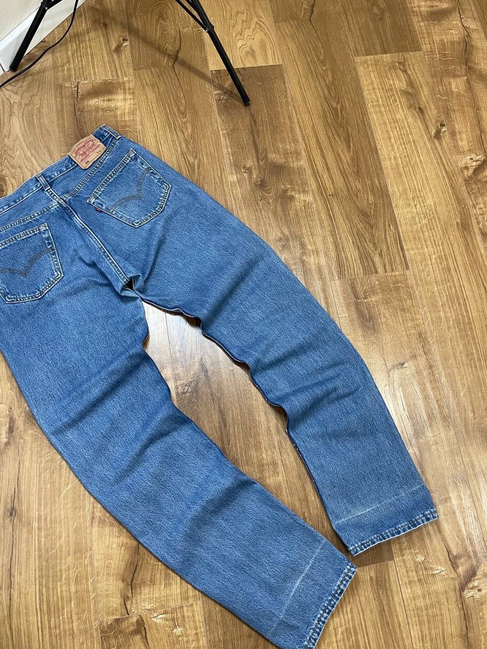 Levi's Vintage Levi’s 501 Red Tab Made in UK Blue Stonewashed Jeans Size US 36 / EU 52 - 12 Thumbnail