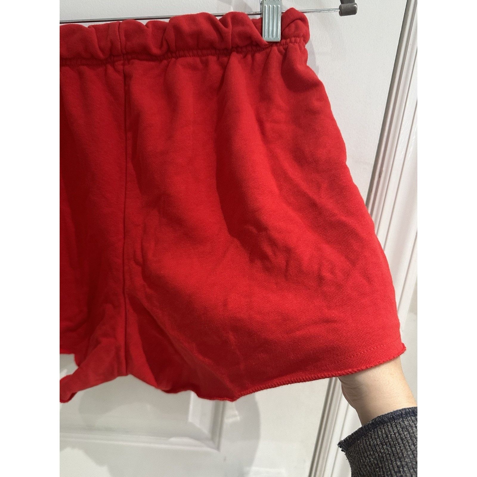 Primark Primark Women’s Red Shorts Elasticated Waist Size Small Size 26" / US 2 / IT 38 - 11 Thumbnail