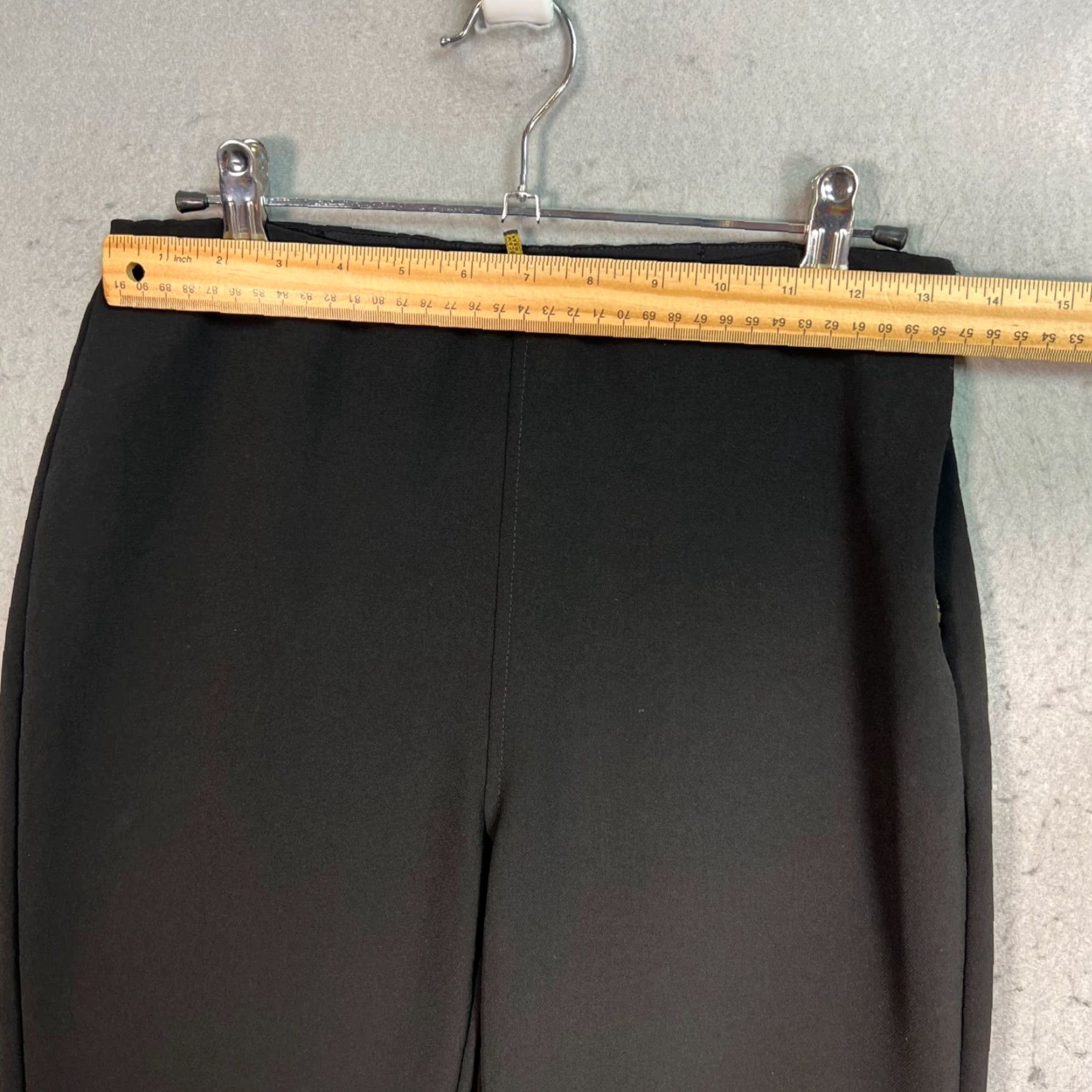 Donna Karan Donna Karan Womens Pants Bootcut Black Stretch Size 2 Size 26" / US 2 / IT 38 - 5 Thumbnail