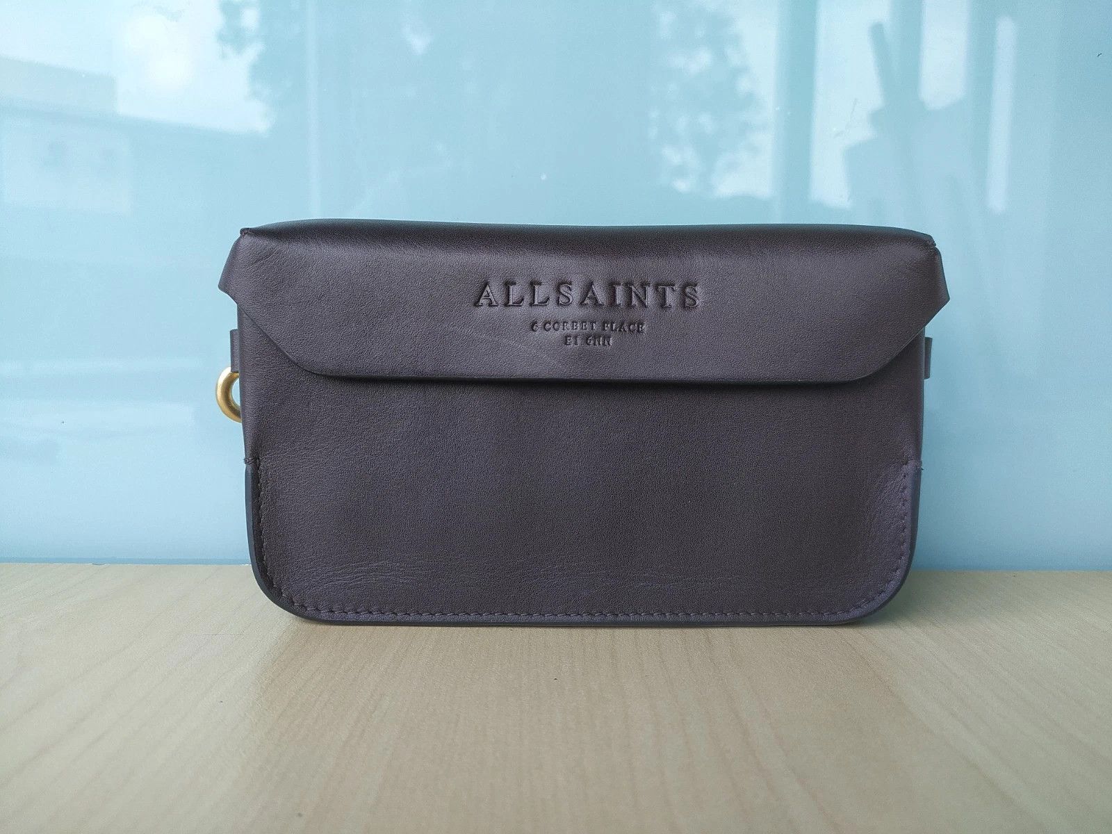 Allsaints ALLSAINTS Zoe Leather Crossbody Bag FTP / 8038 Size ONE SIZE - 1 Thumbnail