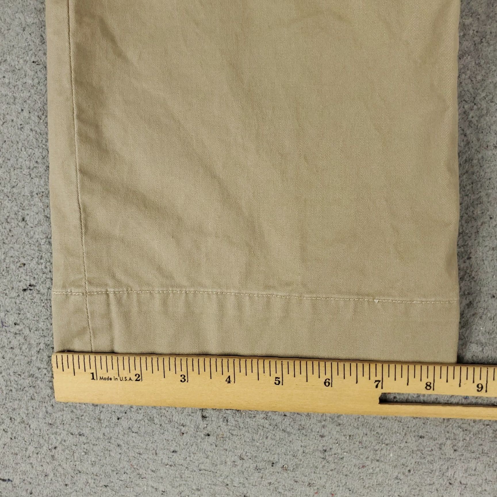 Ralph Lauren Ralph Lauren Chino Pants Mens 40x32 Beige Flat Front Casual Trousers Size US 40 / EU 56 - 6 Thumbnail