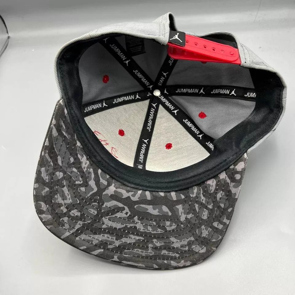 Jordan Brand Air Jordan Hat Men Camo Embroidered Logo Snap Back Cap Size ONE SIZE - 4 Thumbnail