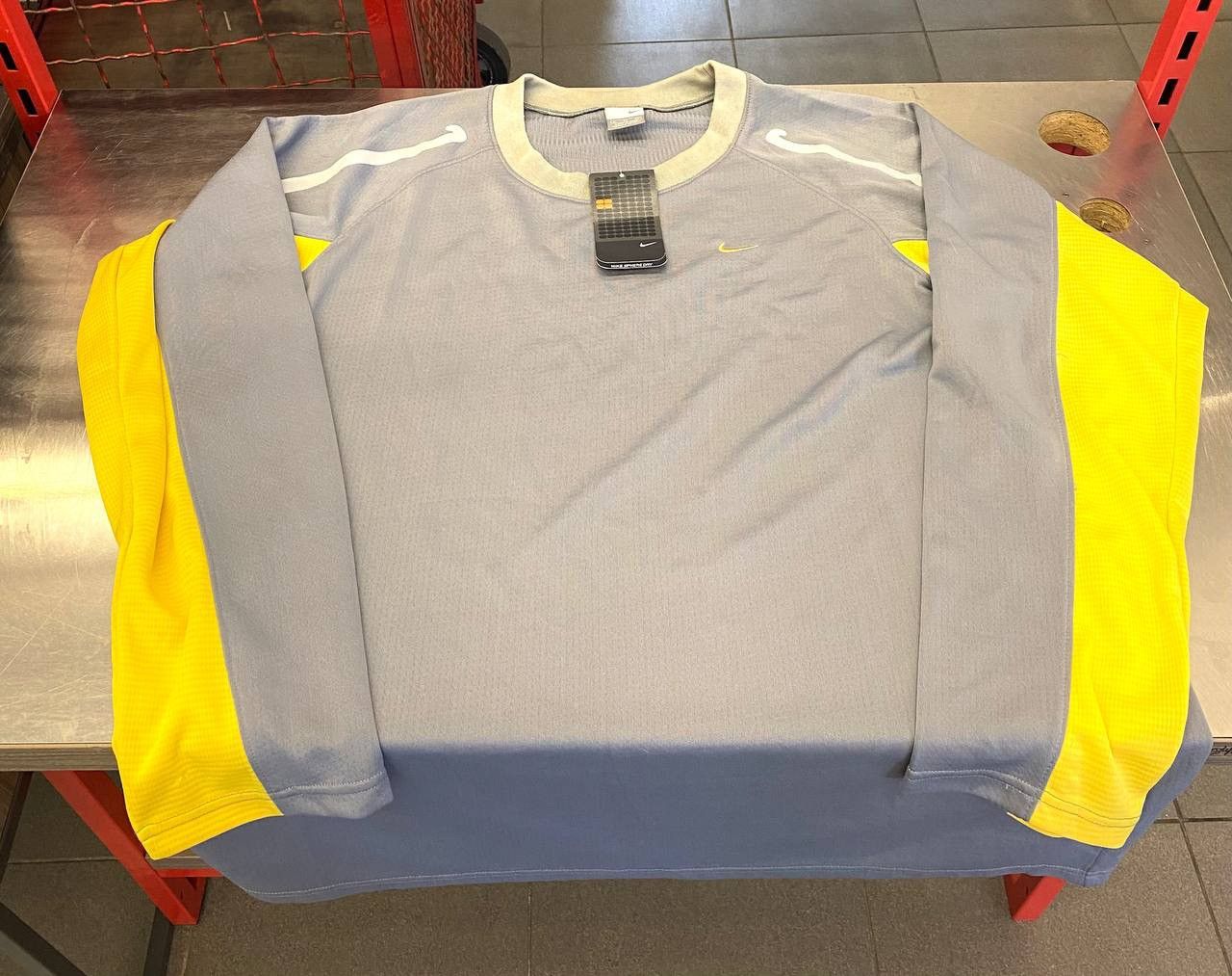Nike × Vintage Nike Vintage Long Sleeve Sweatshirt Size US XL / EU 56 / 4 - 1 Thumbnail