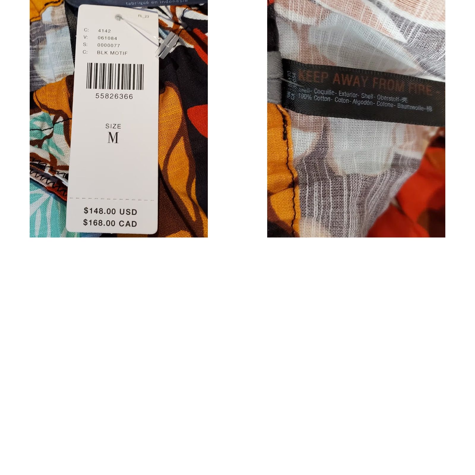 Anthropologie Anthropologie Maxi Dress Tropical Floral Women's M New Denyse Tiered Cover Up Sleeveless Pullover Hand Wash Cotton Black Multicolor Womens Size M / US 6-8 / IT 42-44 - 8 Thumbnail